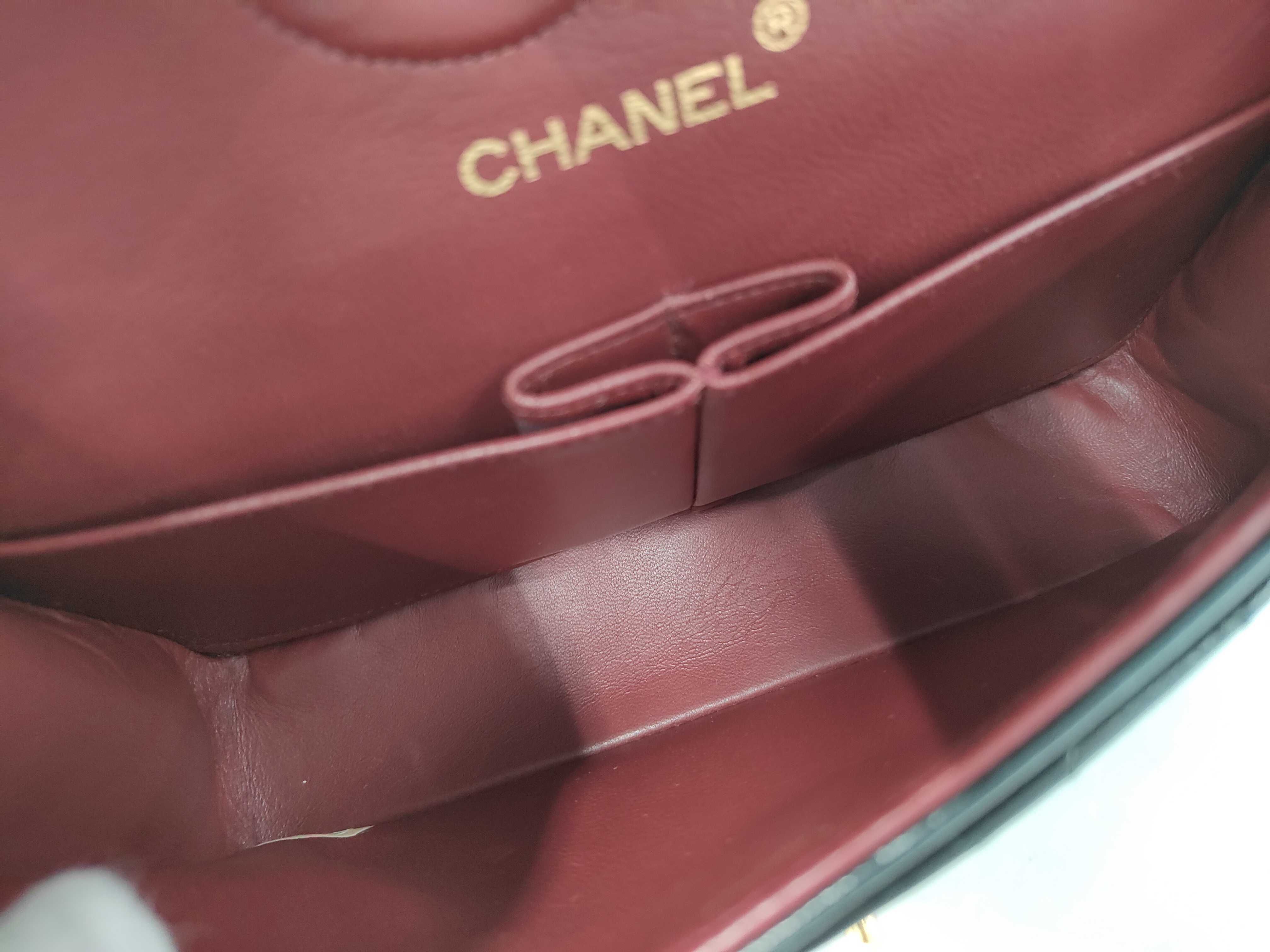 Matelassé 23 Lambskin Double Flap Double Chain Shoulder Bag — view 9