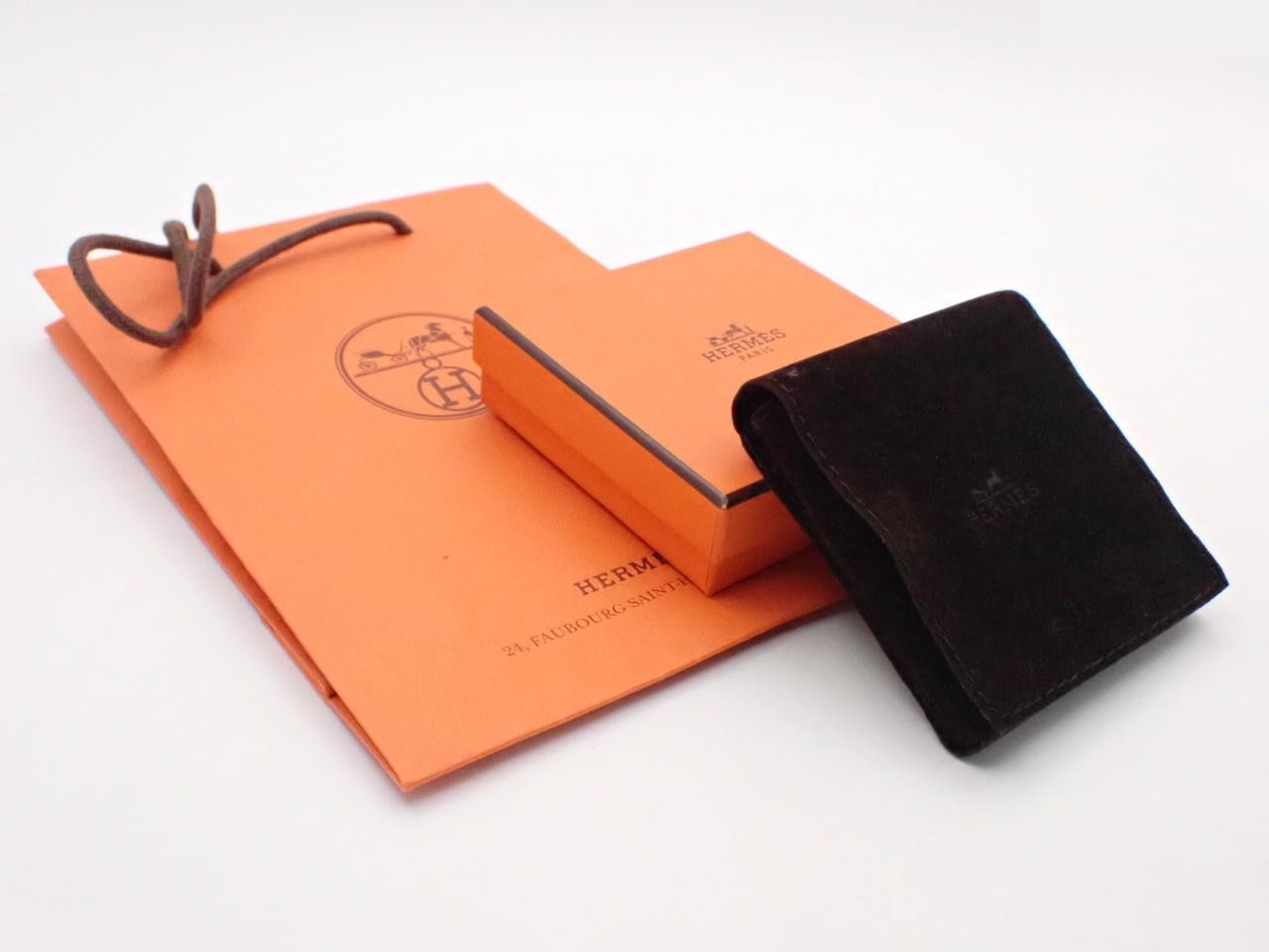 Leather bracelet, "Api 3," black, with box and dust bag, wrist circumference approximately 18.5 cm. — view 4