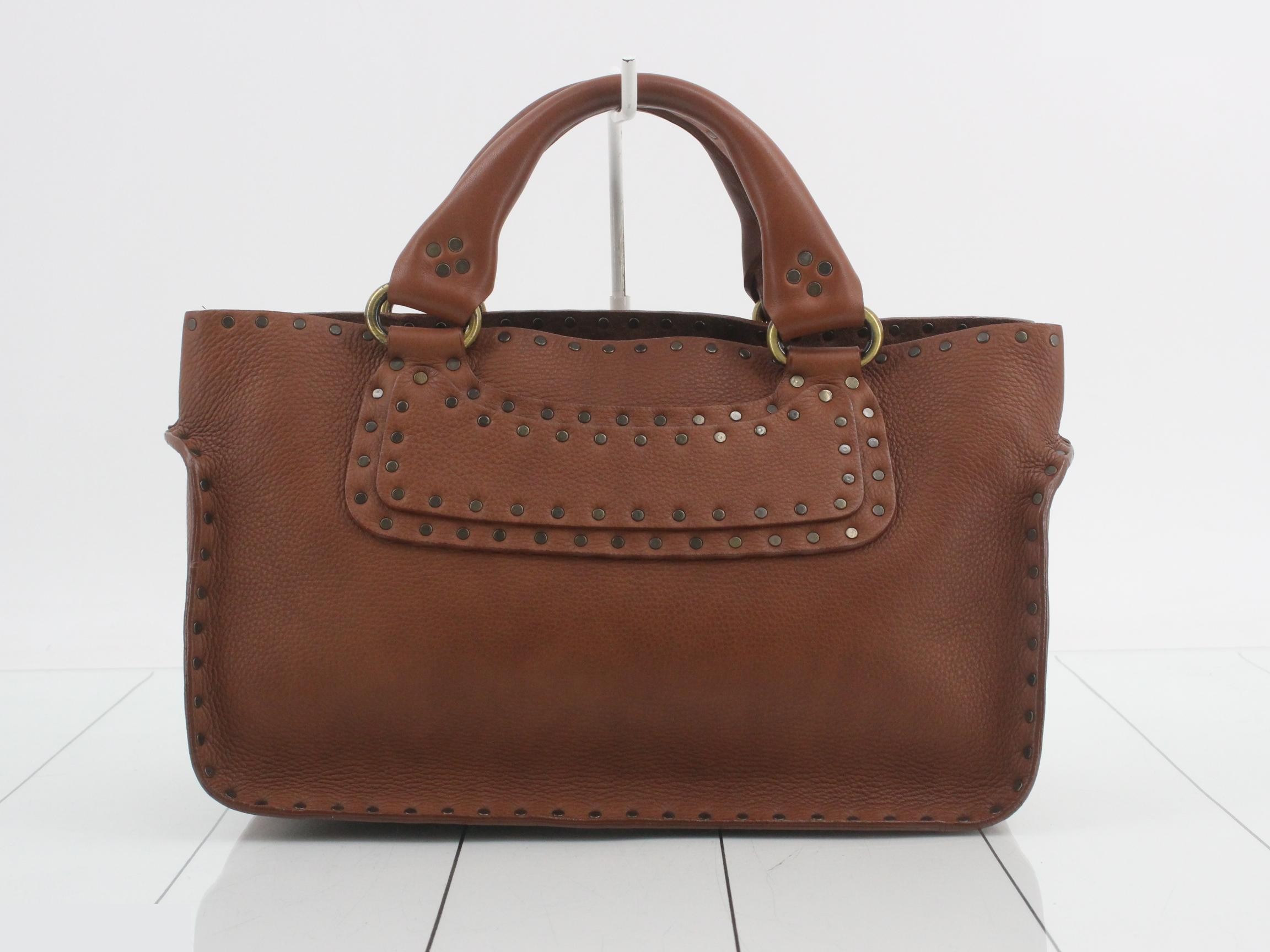 Studded Boogie Leather Handbag — view 2
