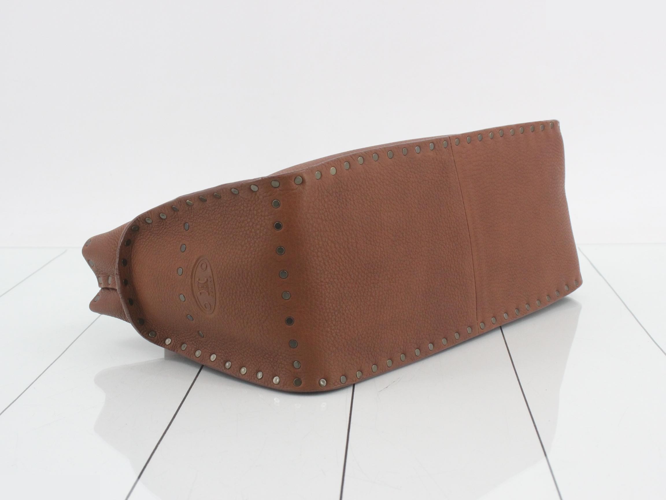 Studded Boogie Leather Handbag — view 5