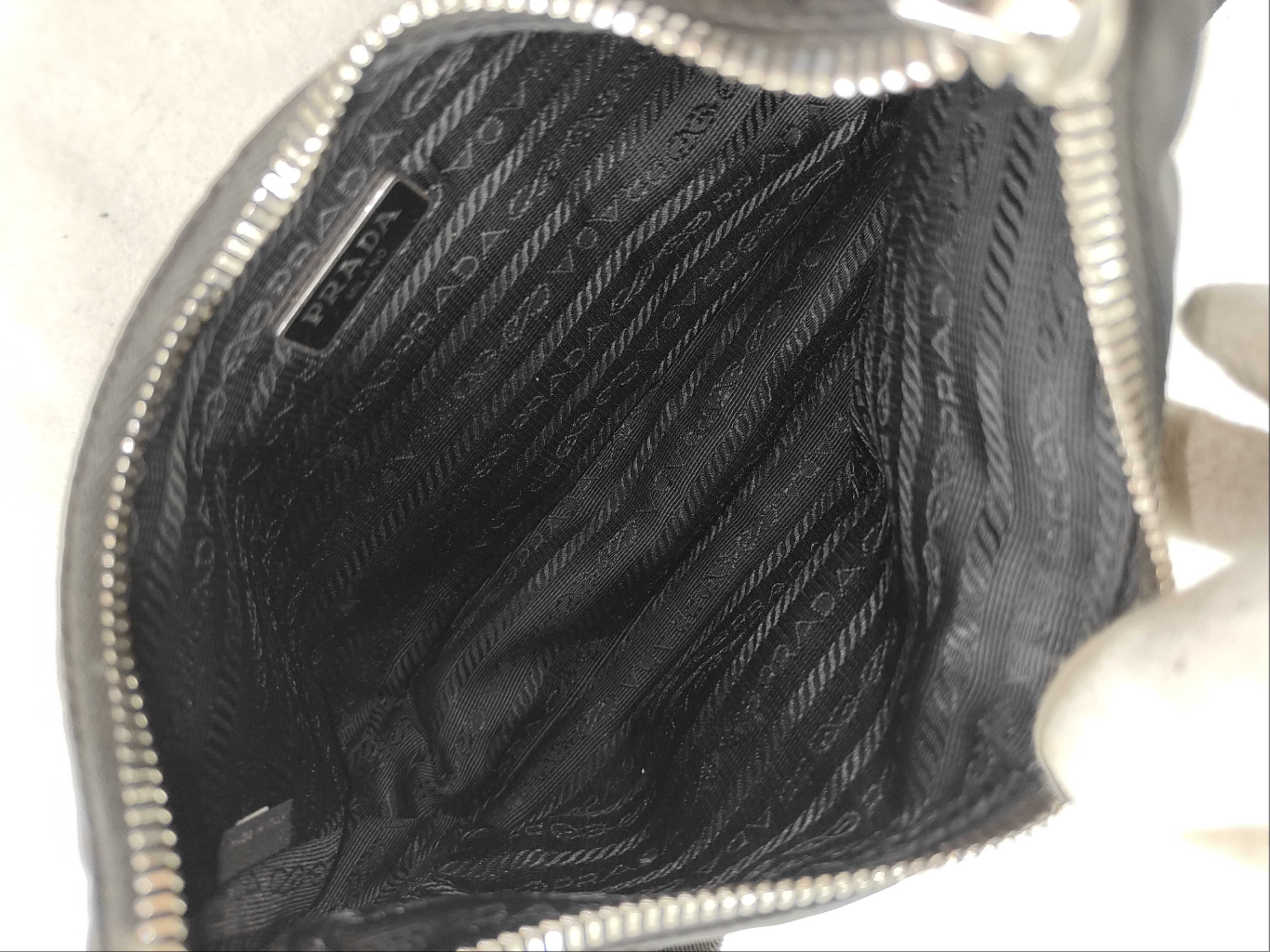 Nylon DU-Tessuto Nylon 2WAY Shoulder Bag Black 1BH204 Shoulder Bag — view 13