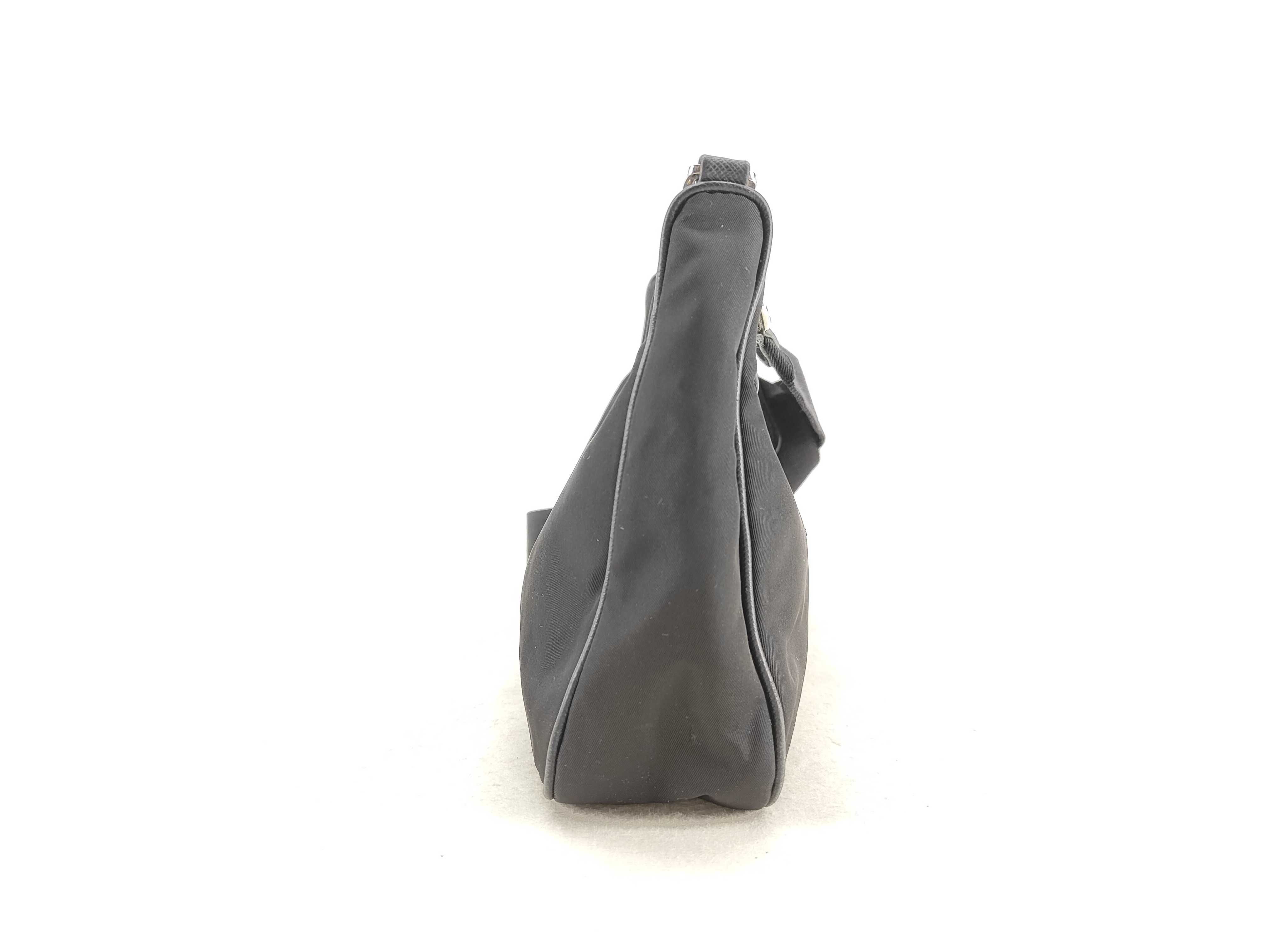Nylon DU-Tessuto Nylon 2WAY Shoulder Bag Black 1BH204 Shoulder Bag — view 3