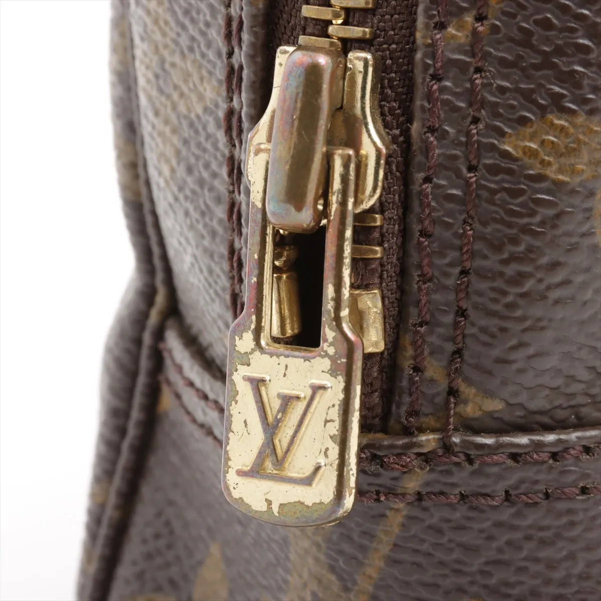 Monogram True Toilet 23 M47524 TH8907 Brown Pouch — view 6