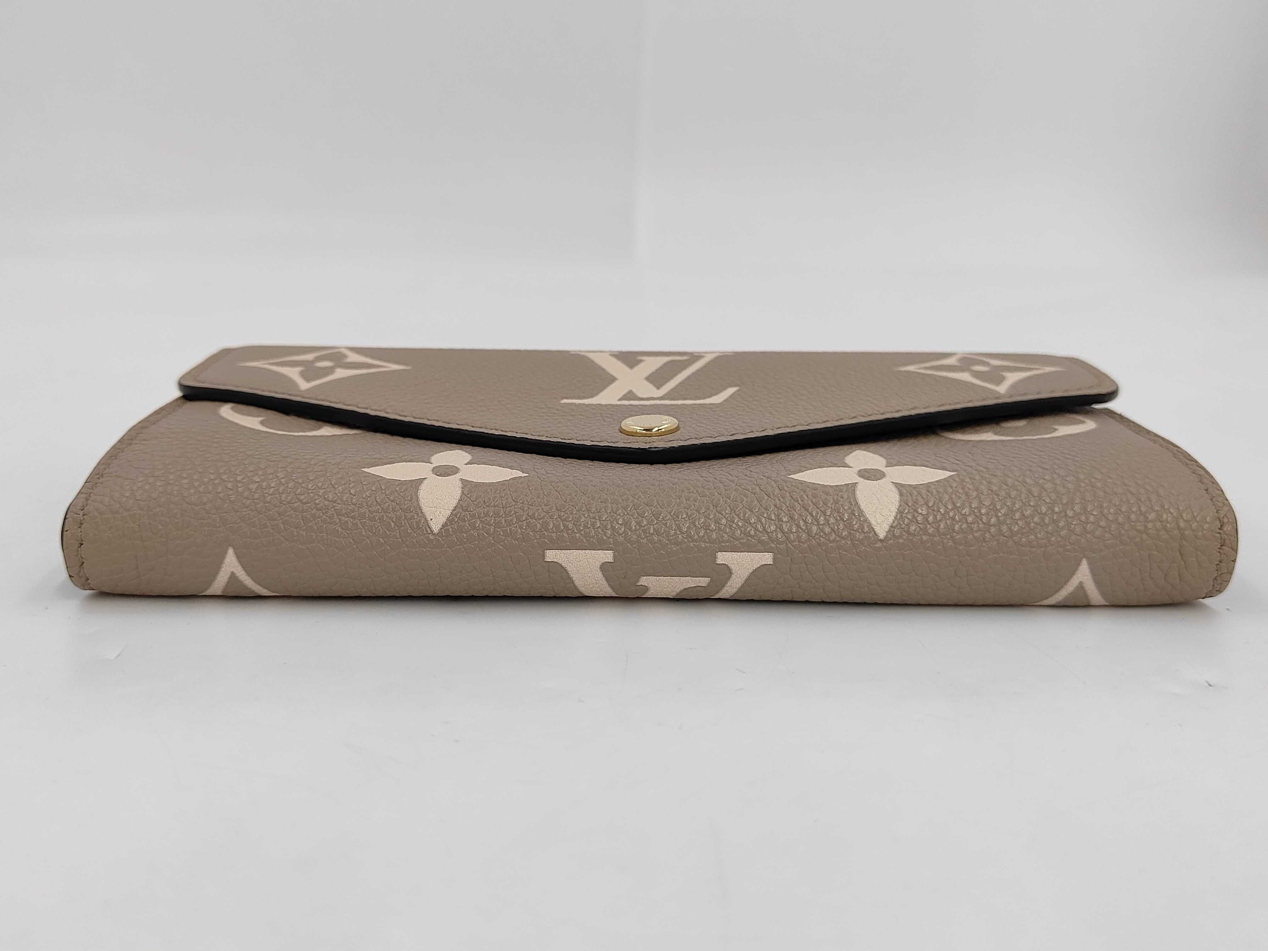 M81049 Empreinte Portefeuille Sarah Toujour/Crème Wallet — view 4