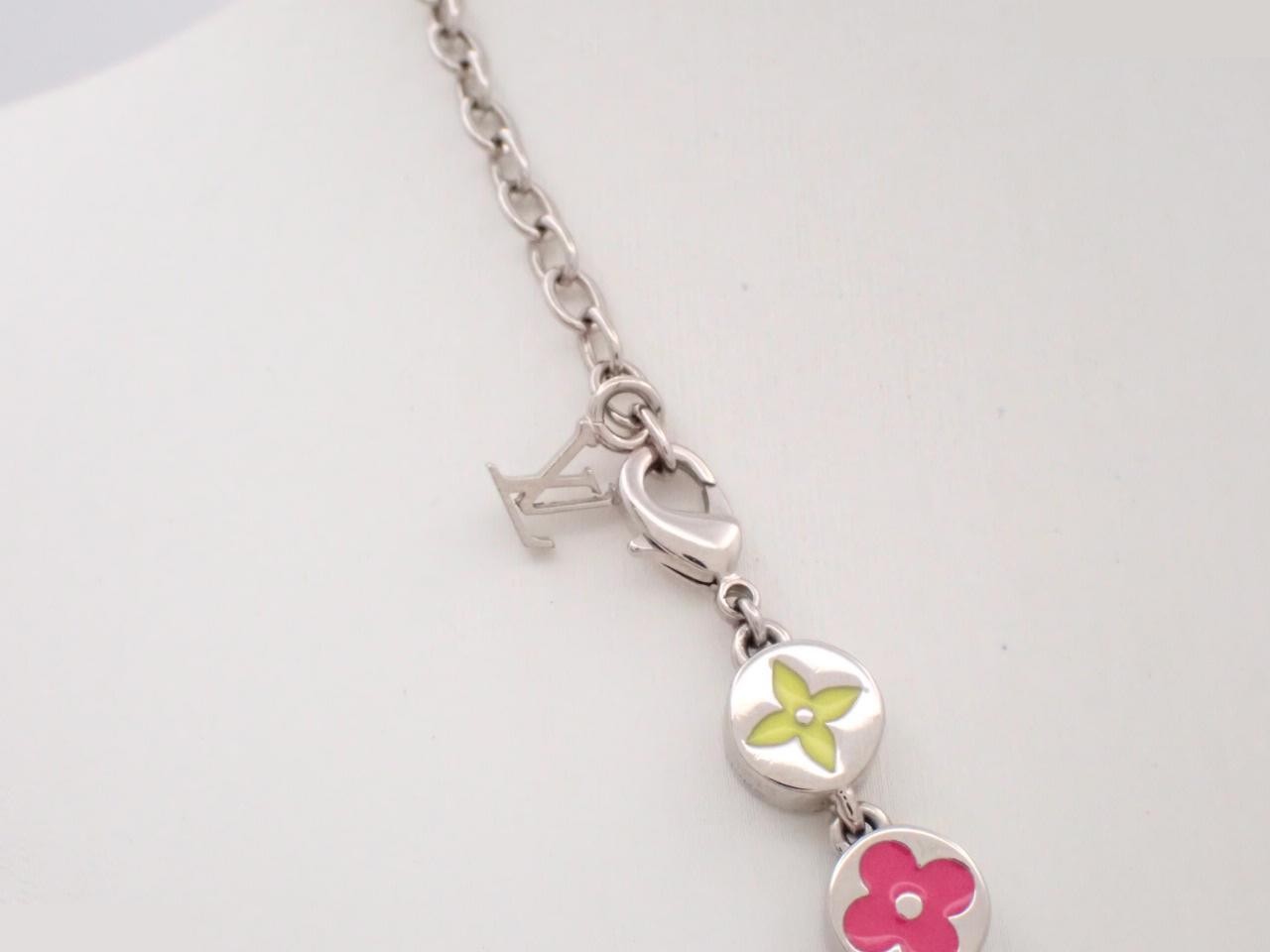 Monogram Colors Necklace; Neck circumference approximately 53 cm — view 2