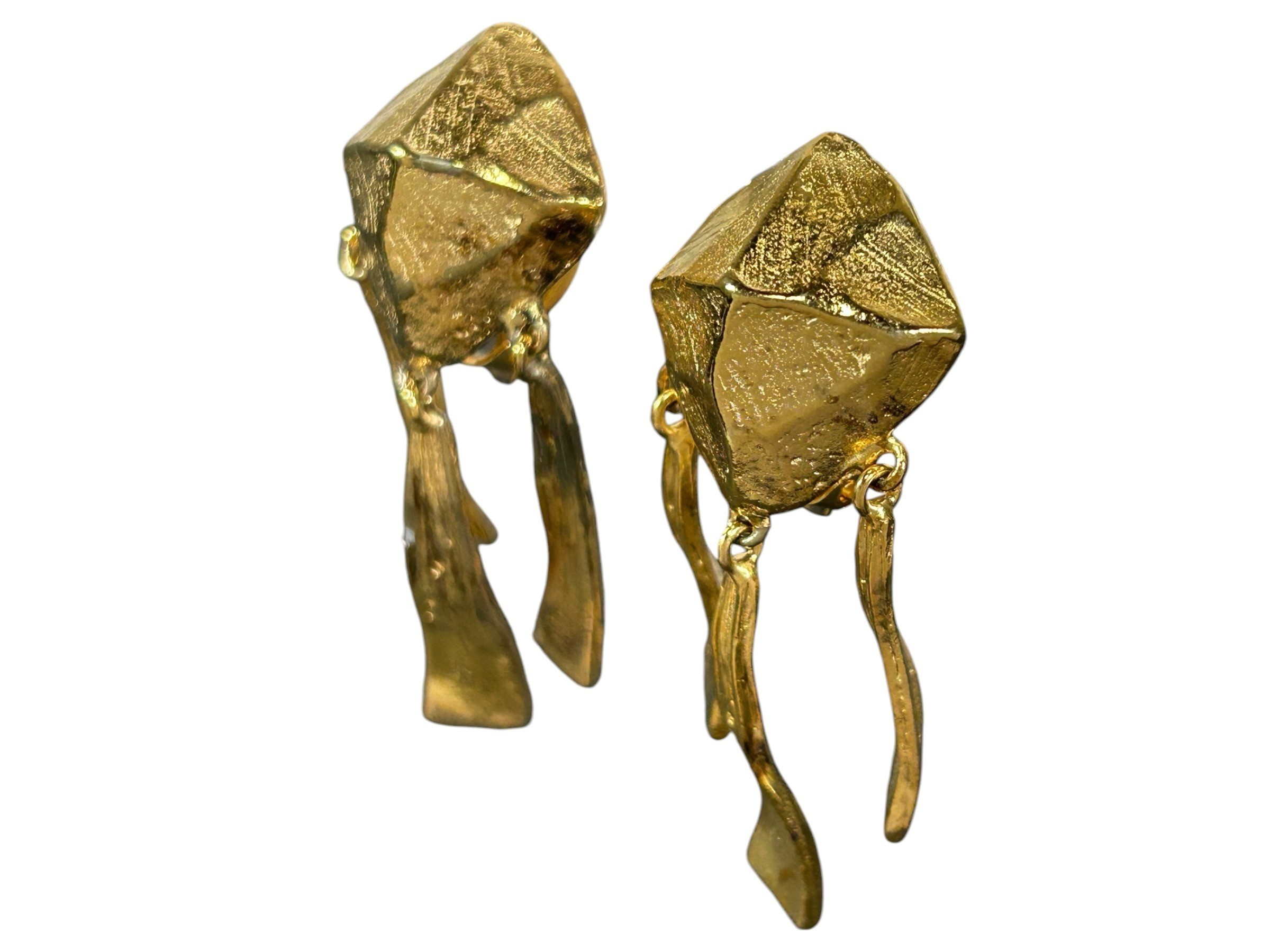 Medor earrings with tassel and fringe — view 2