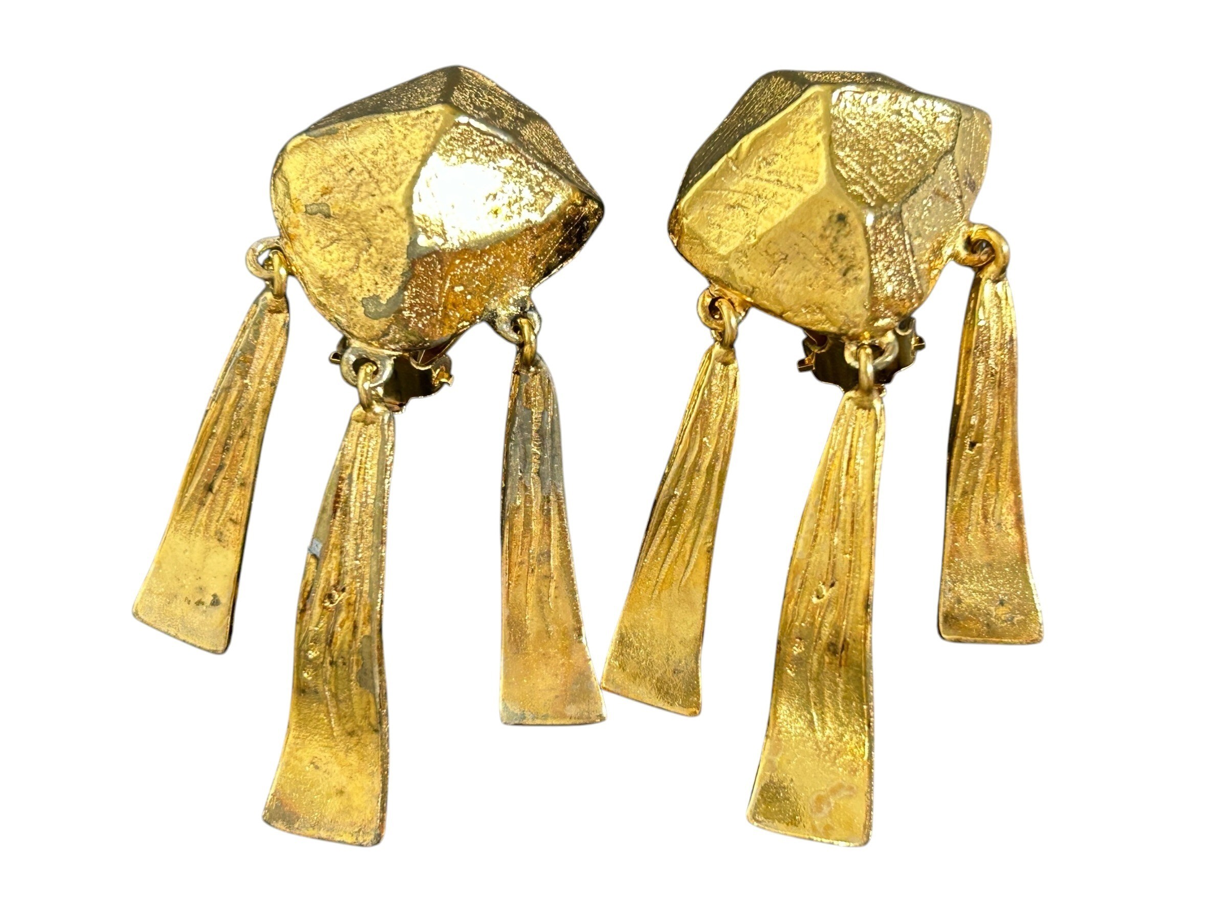 Medor earrings with tassel and fringe — view 4
