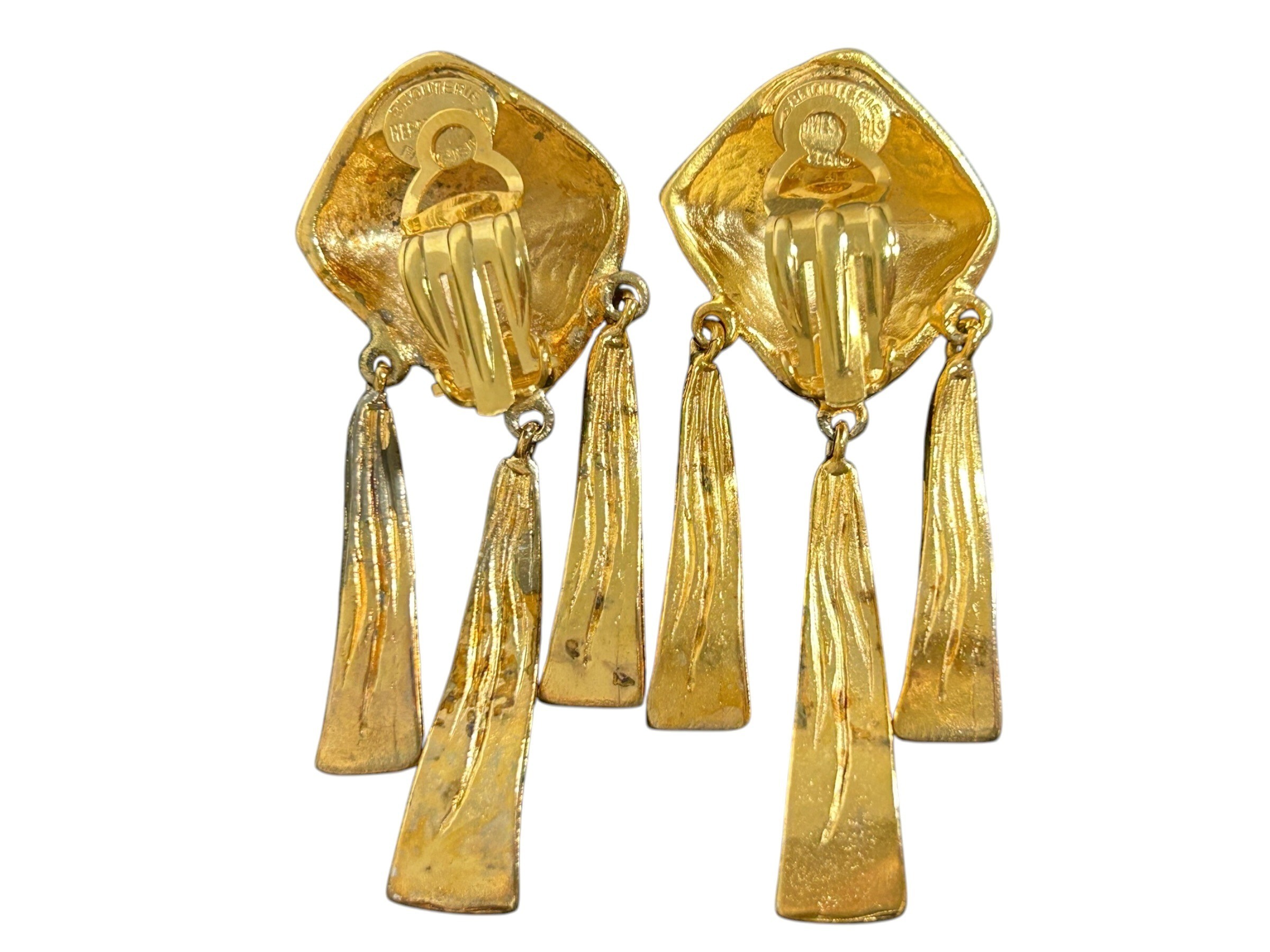 Medor earrings with tassel and fringe — view 5