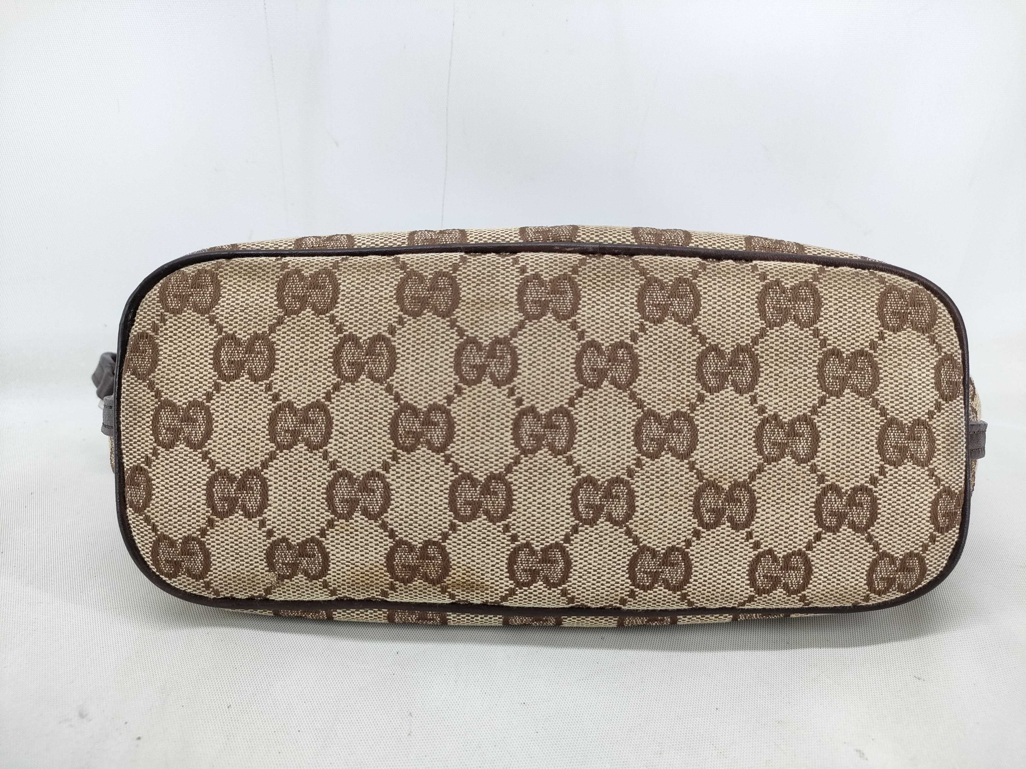 GG Canvas Gucci Supreme Canvas Accessory Pouch Handbag — view 3