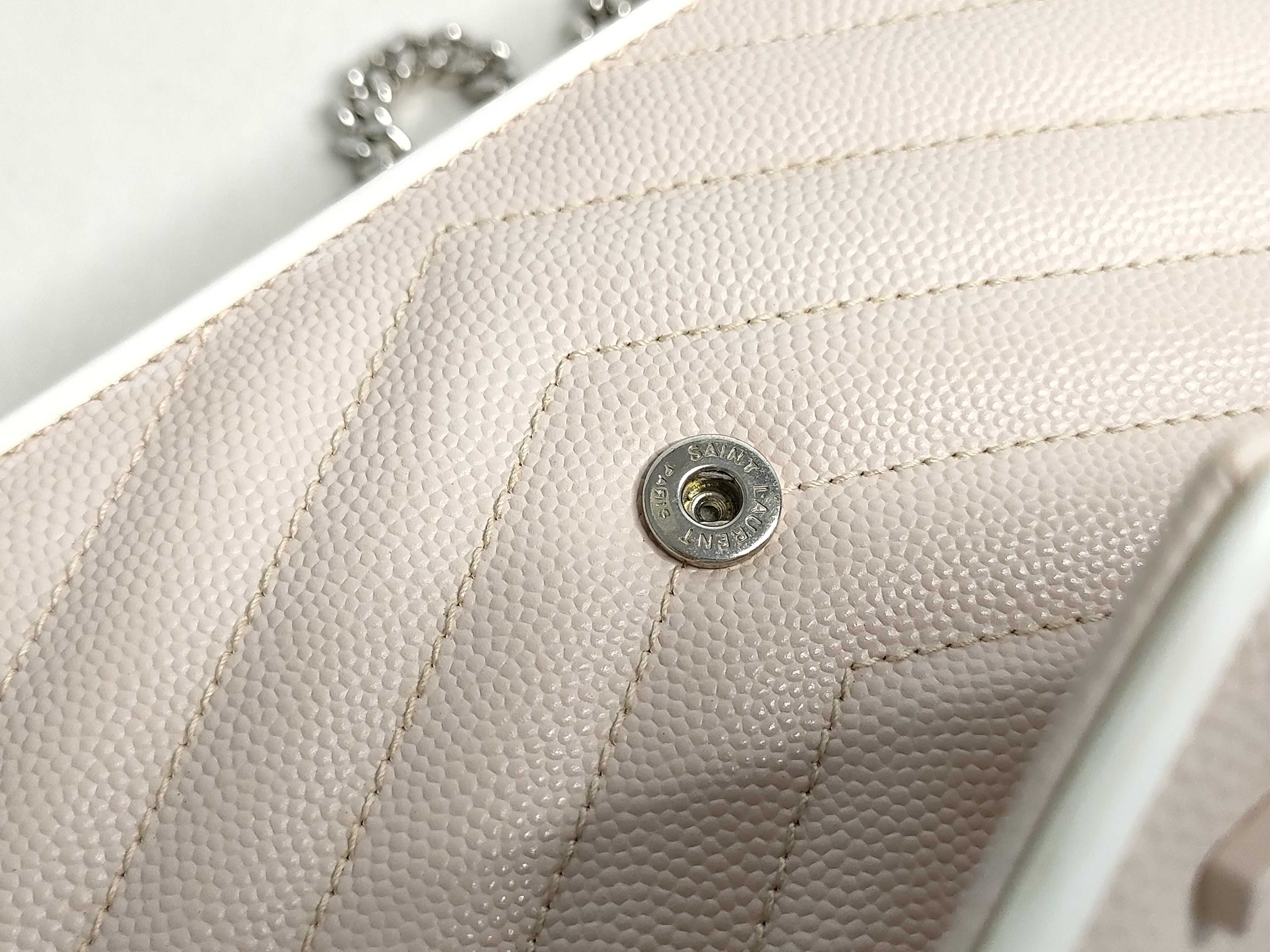 Cassandra Envelope 393953 Chain Wallet Light Pink Shoulder Bag — view 15