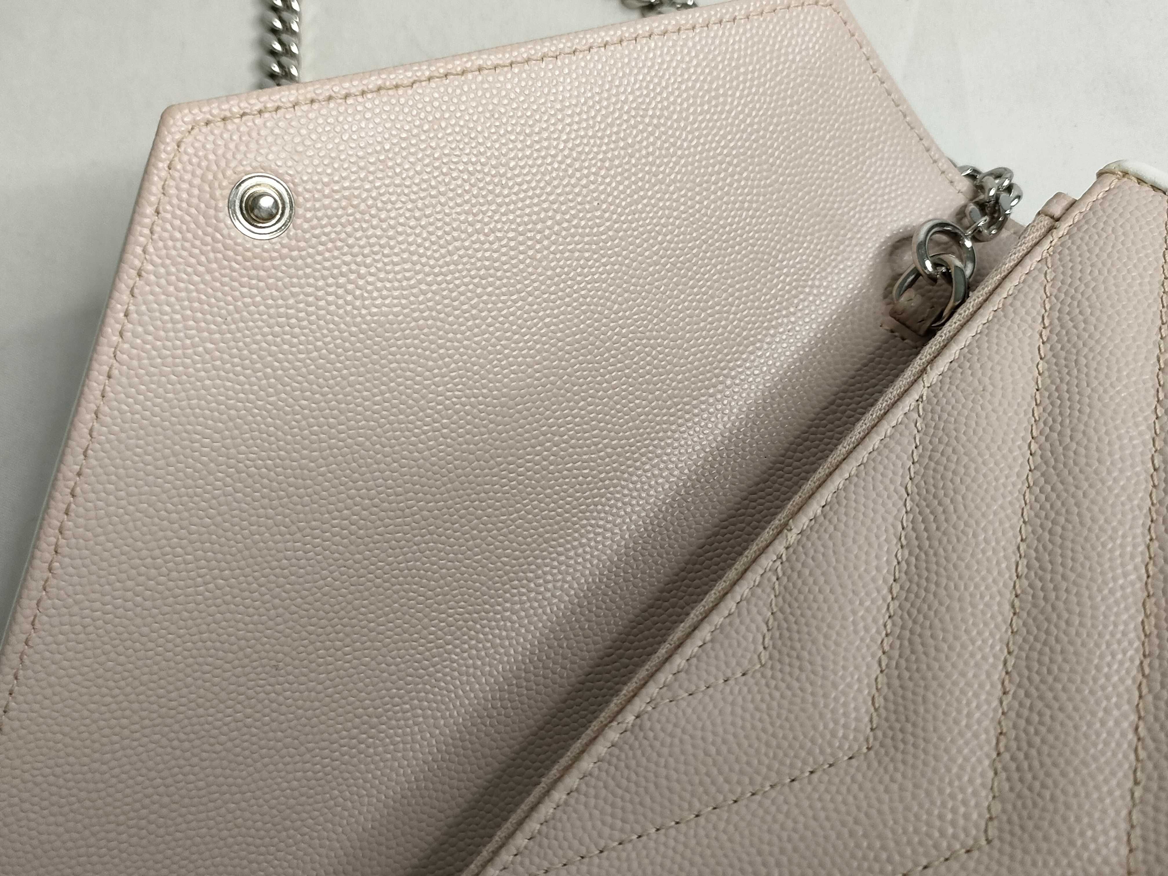 Cassandra Envelope 393953 Chain Wallet Light Pink Shoulder Bag — view 8