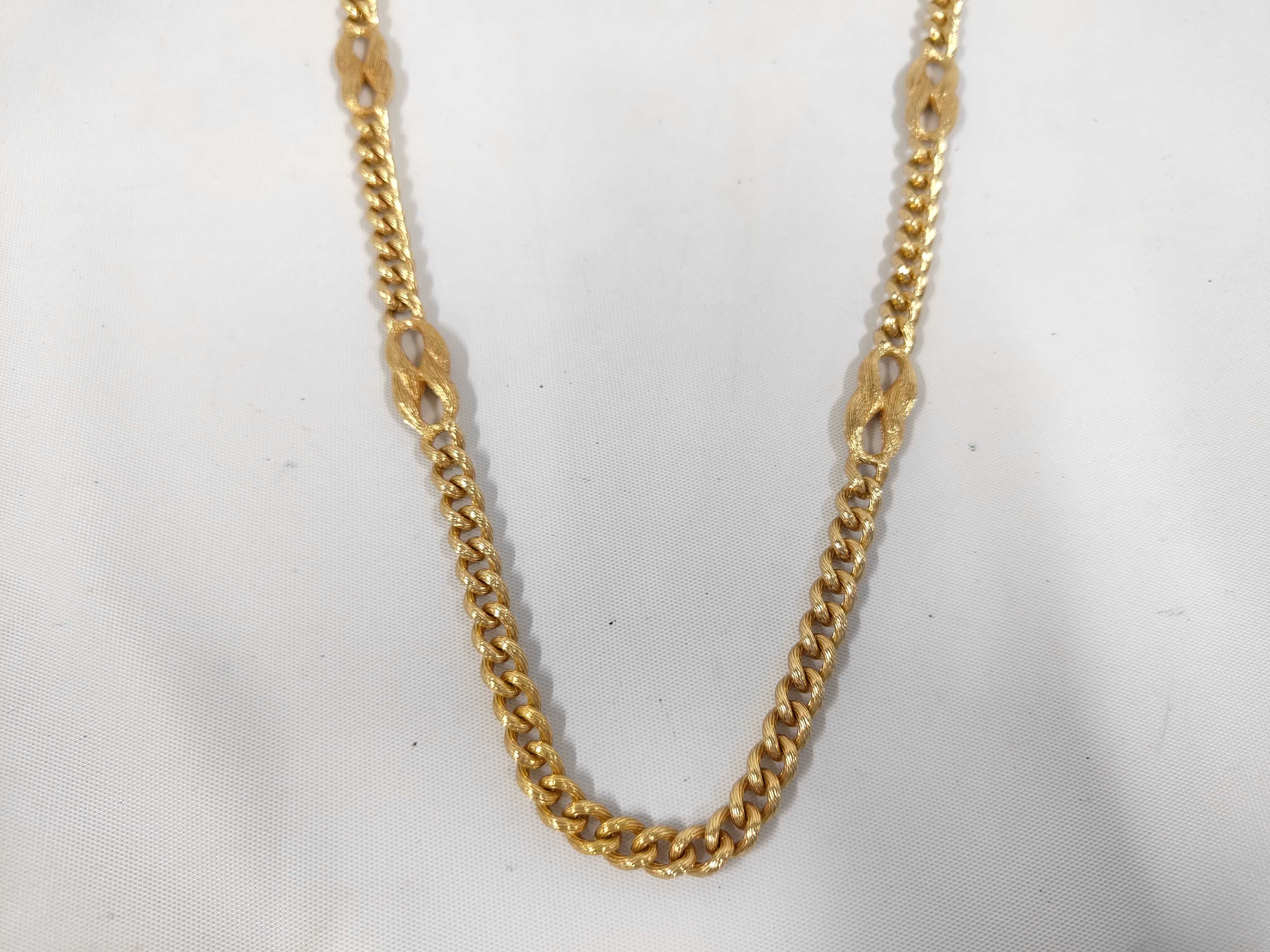 Twist Chain Necklace GP 106g Necklace