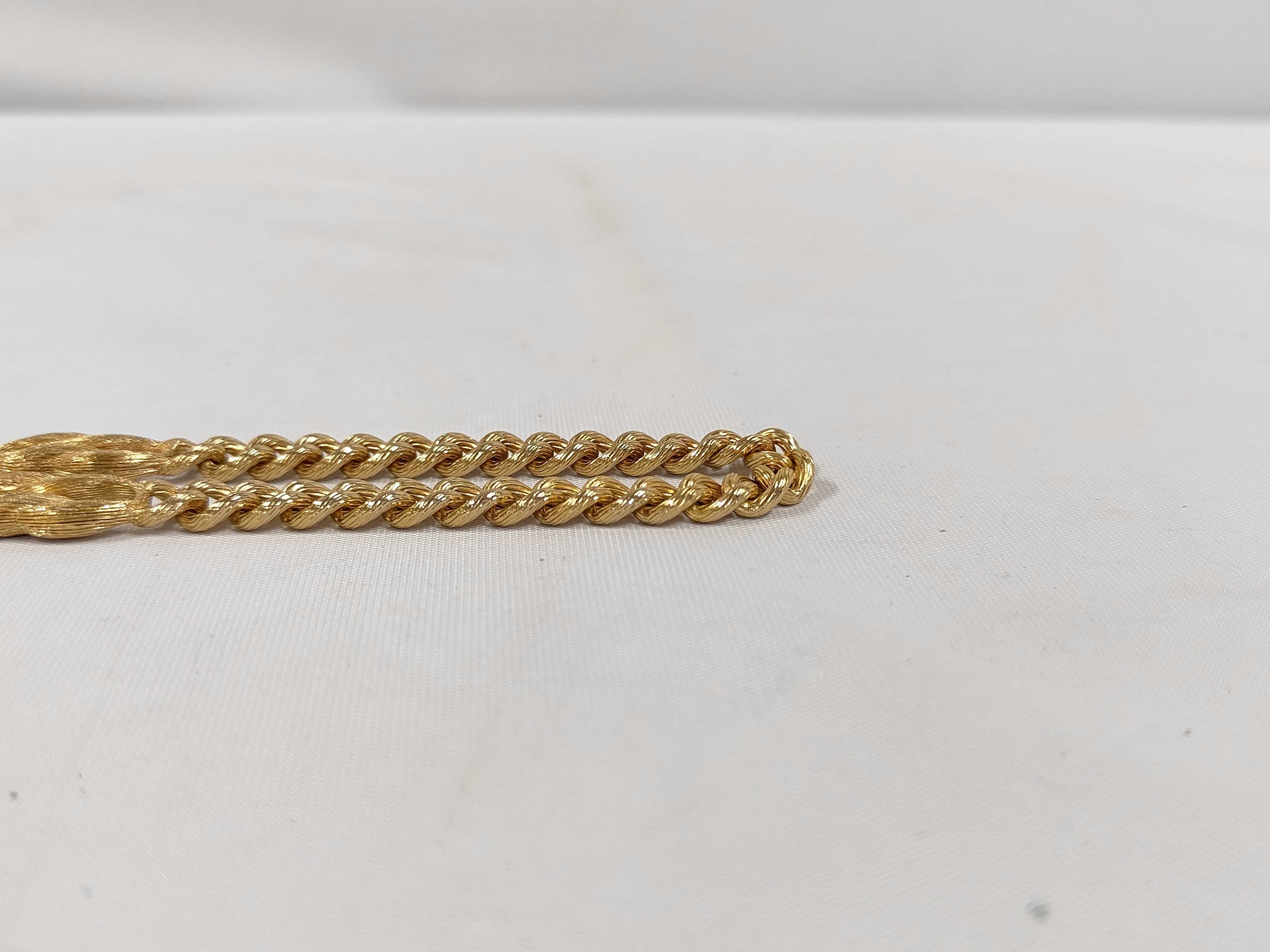 Twist Chain Necklace GP 106g Necklace — view 2