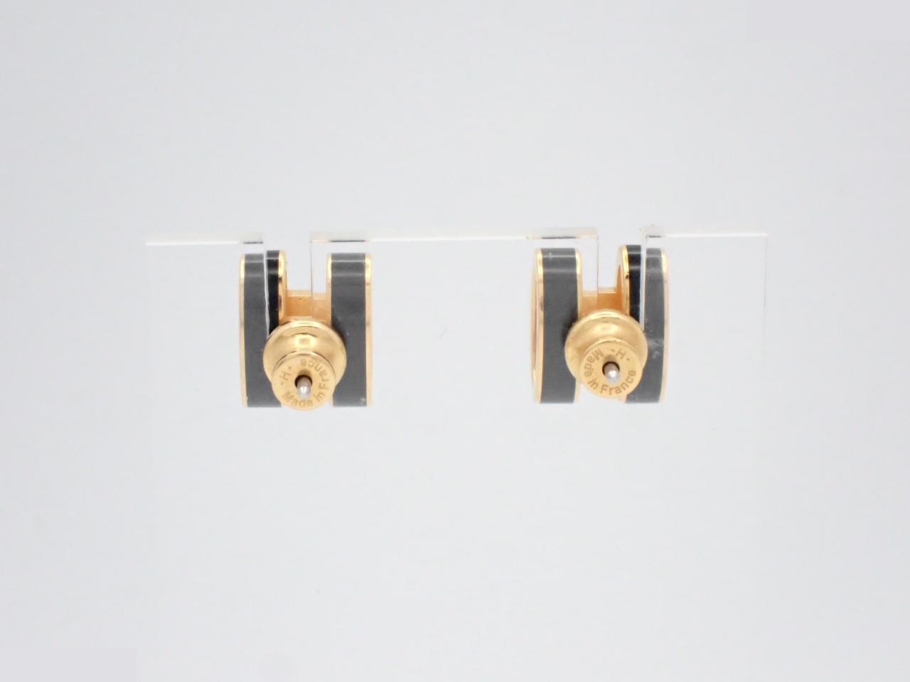 Pop Ash Gold Earrings — view 2