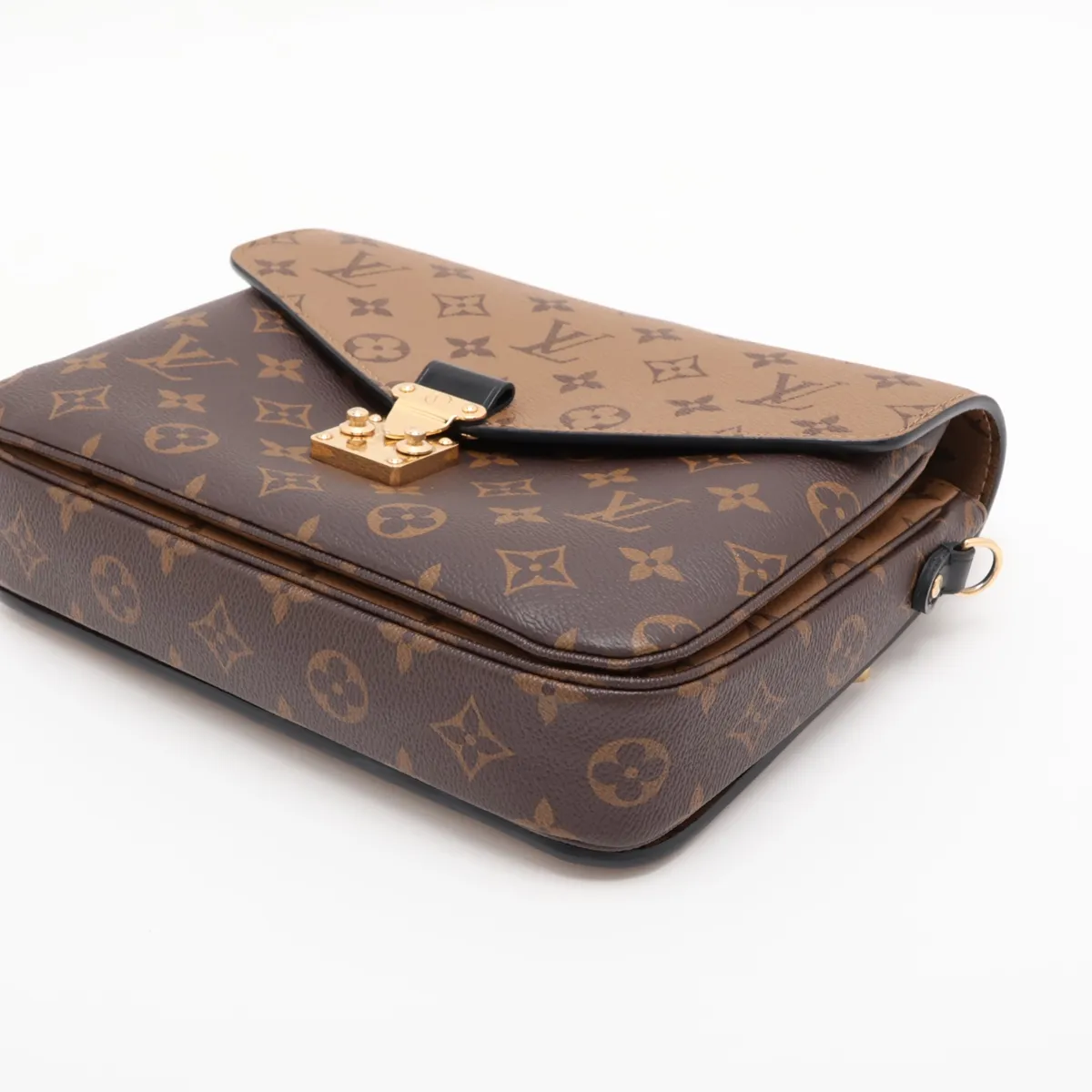 Monogram Reverse Pochette Métis MM M44876 Brown (RFID detected) — view 3