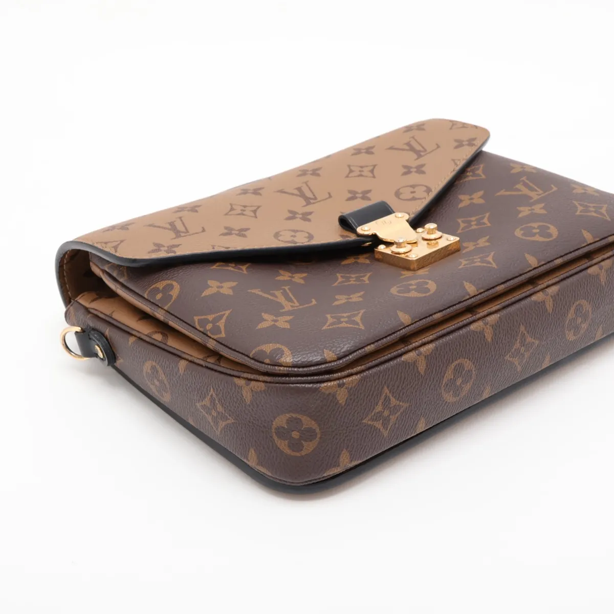 Monogram Reverse Pochette Métis MM M44876 Brown (RFID detected) — view 4