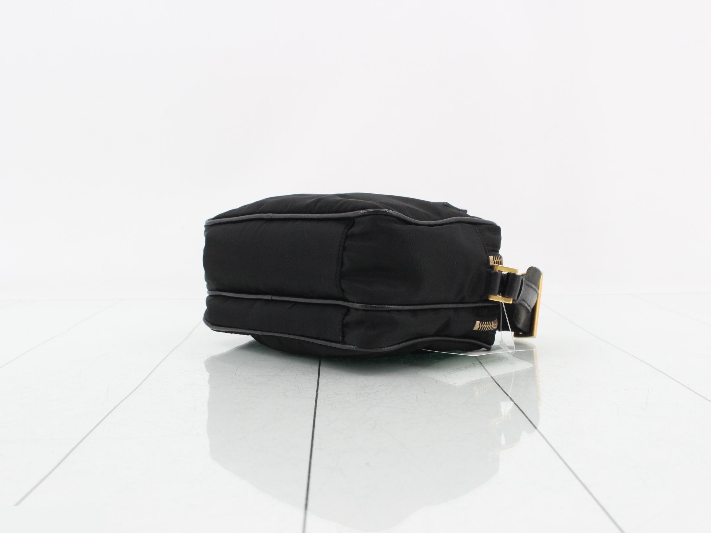 Shoulder bag / Nylon, Black — view 6