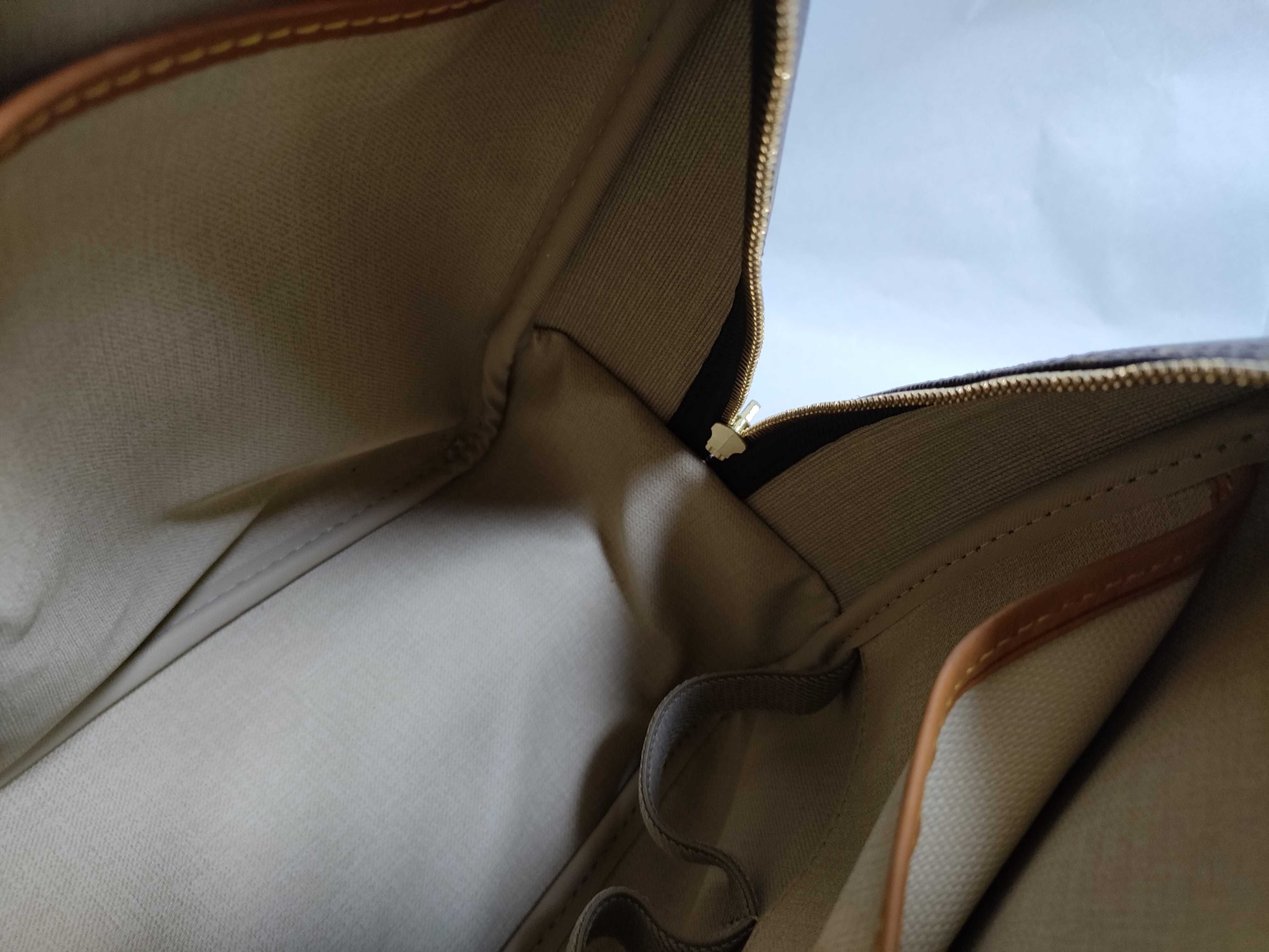 Monogram Deauville M47270 VI0925 Brown Handbag — view 12