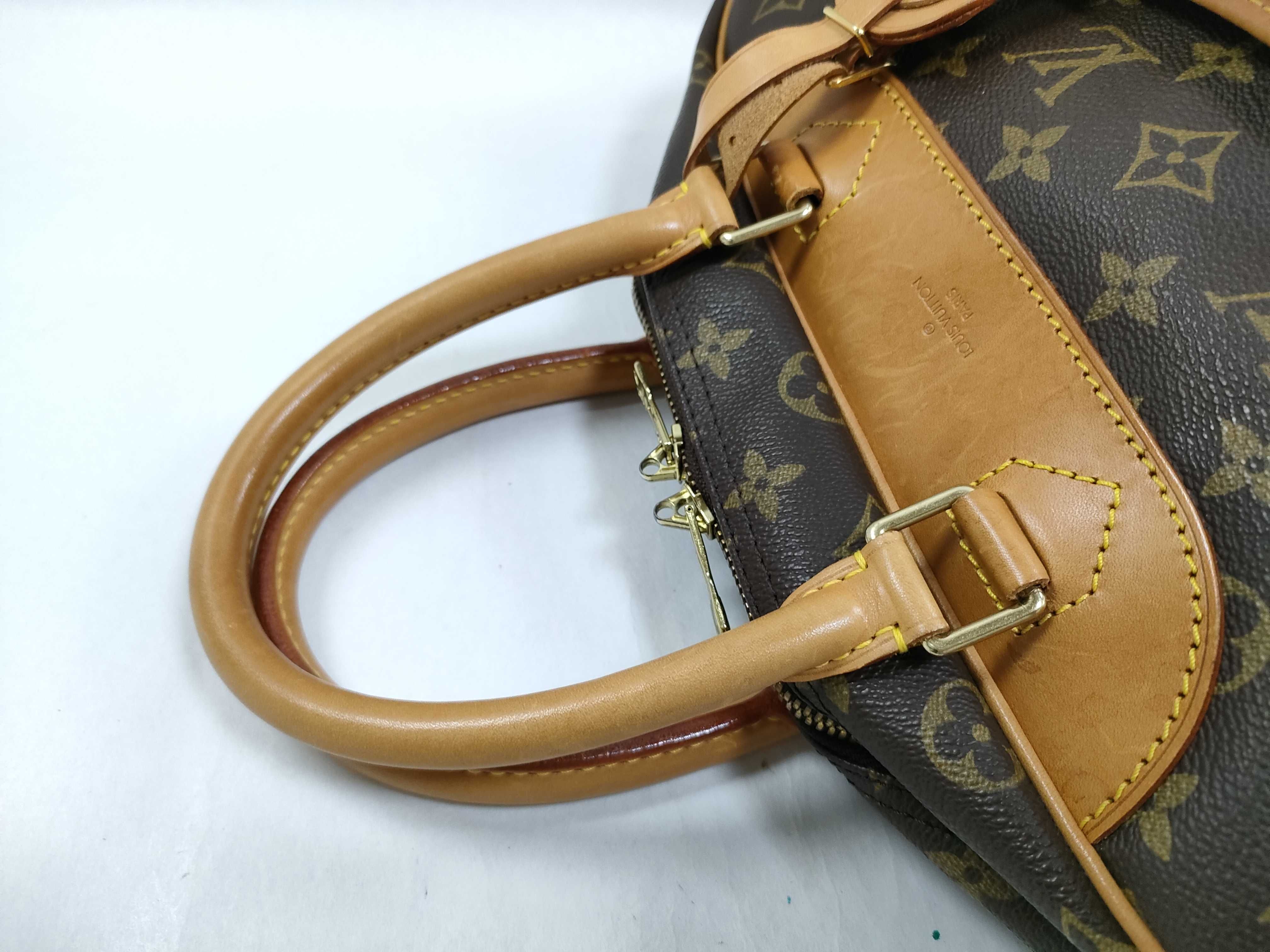 Monogram Deauville M47270 VI0925 Brown Handbag — view 3