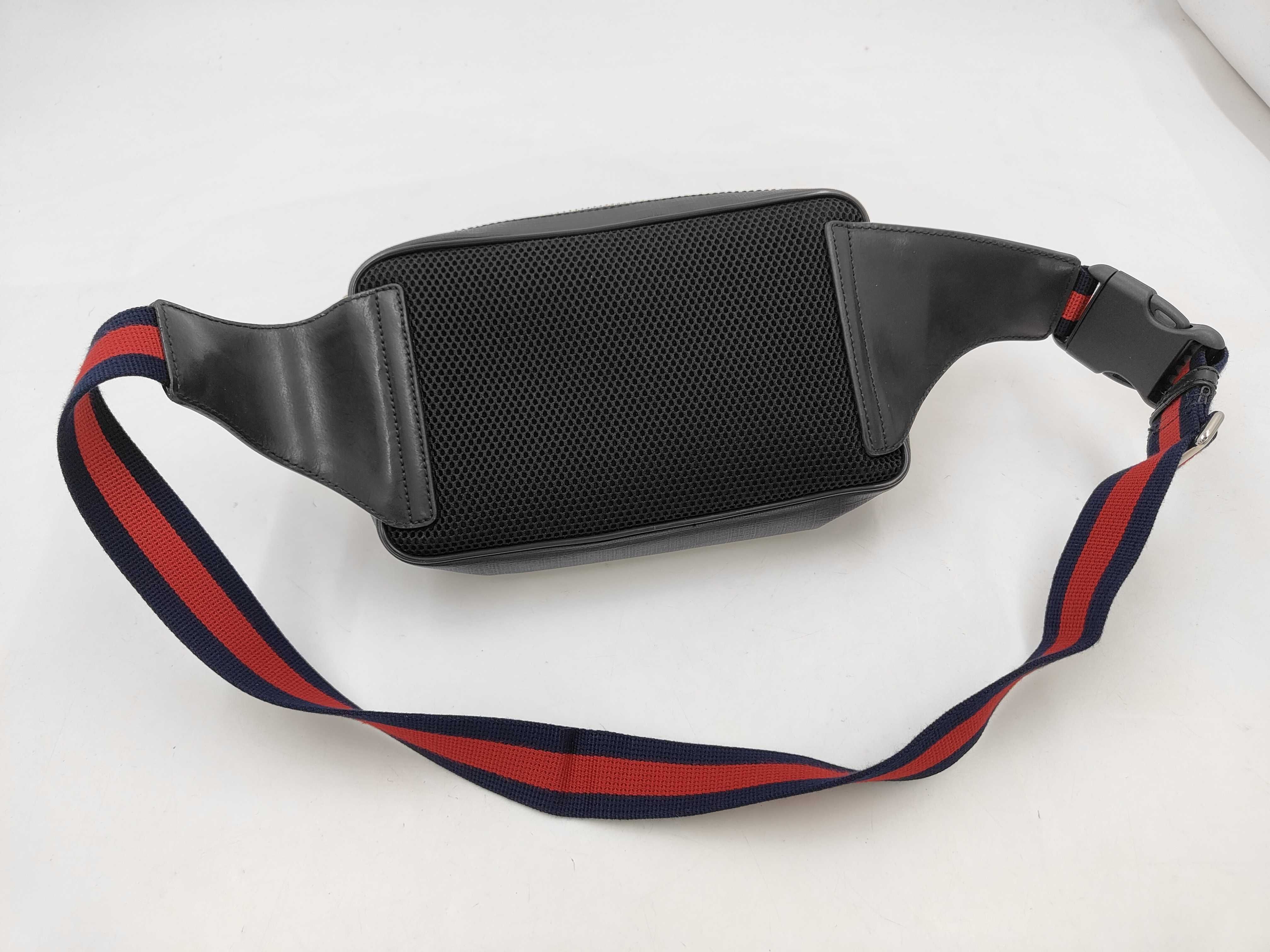 GG Supreme Body Bag, GG Supreme PVC Waist Bag, 474293 Shoulder Bag — view 12