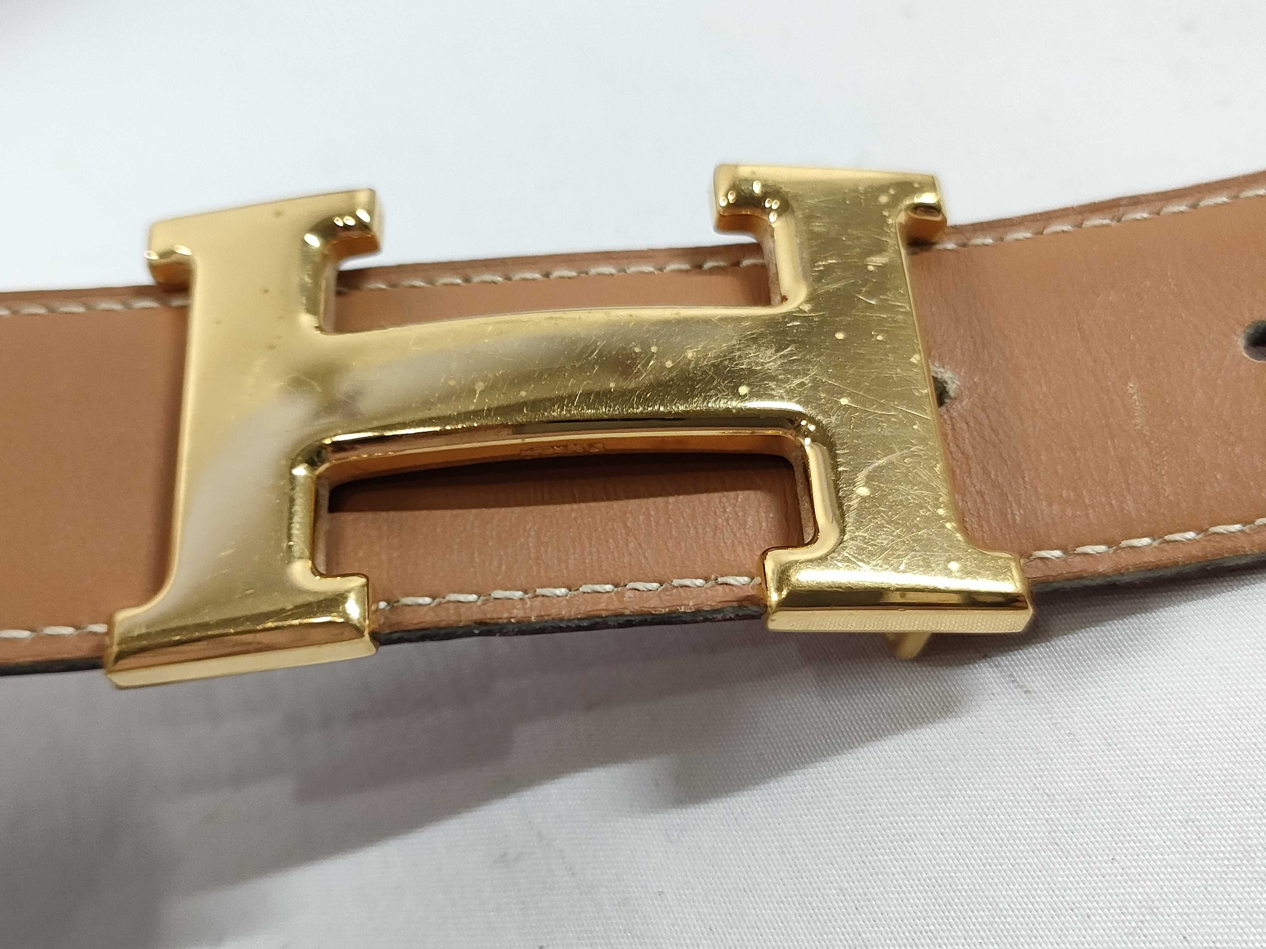 Constance Belt, with z stamp and gold hardware. — view 14