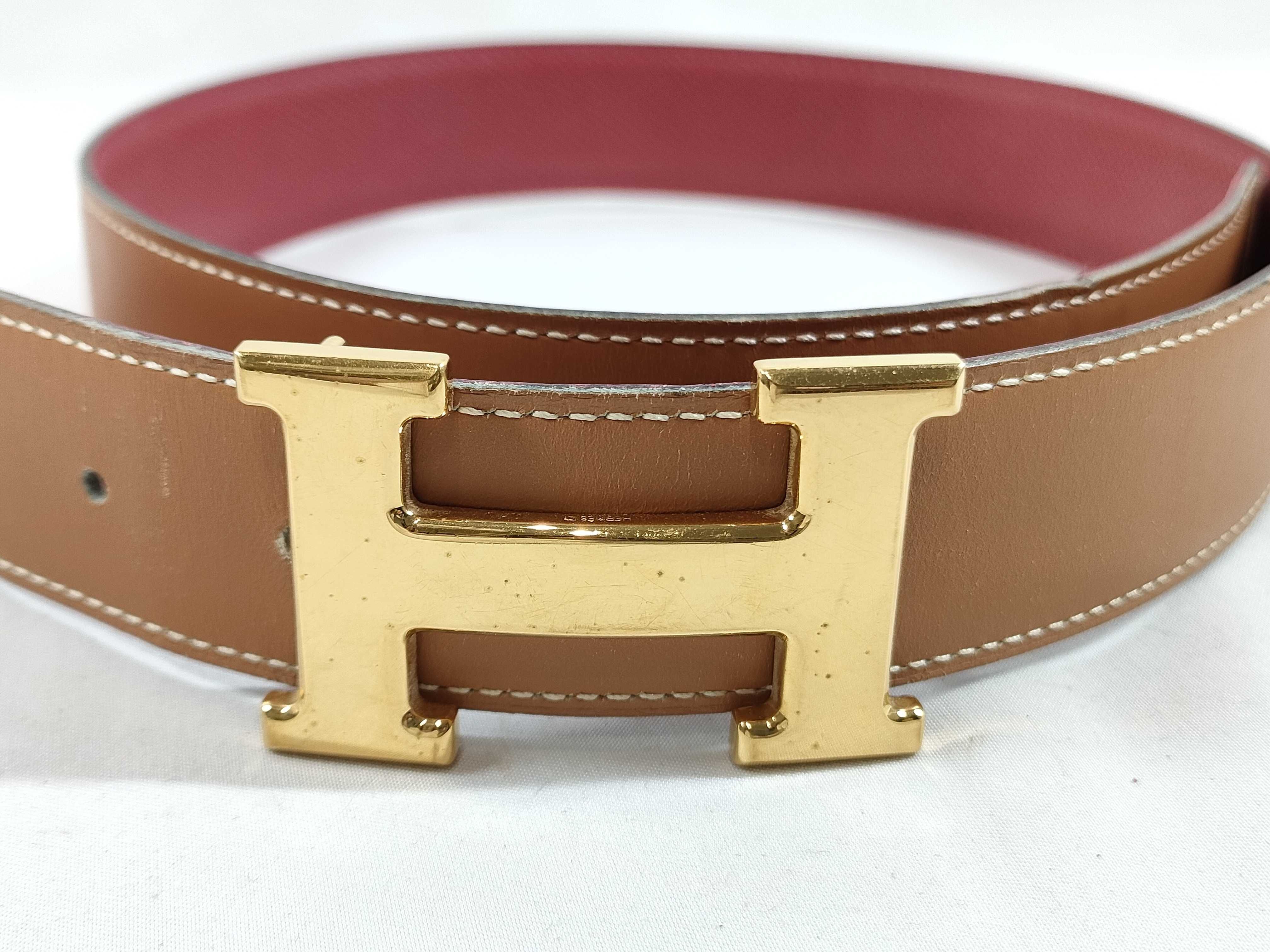 Constance Belt, with z stamp and gold hardware. — view 3