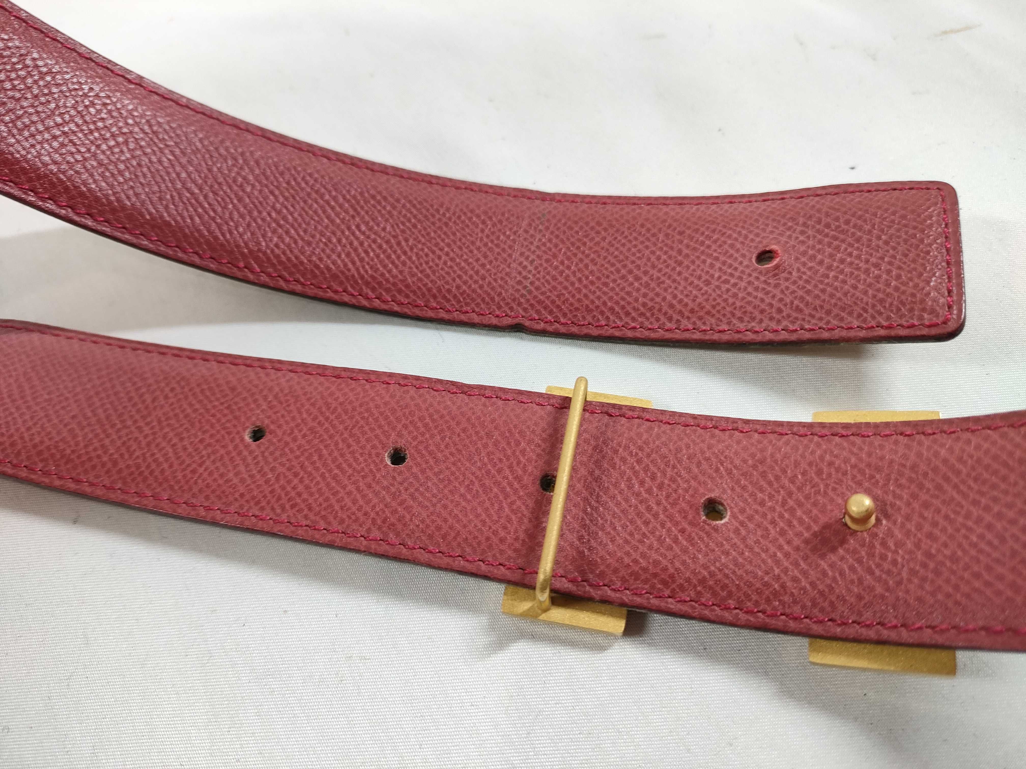 Constance Belt, with z stamp and gold hardware. — view 4