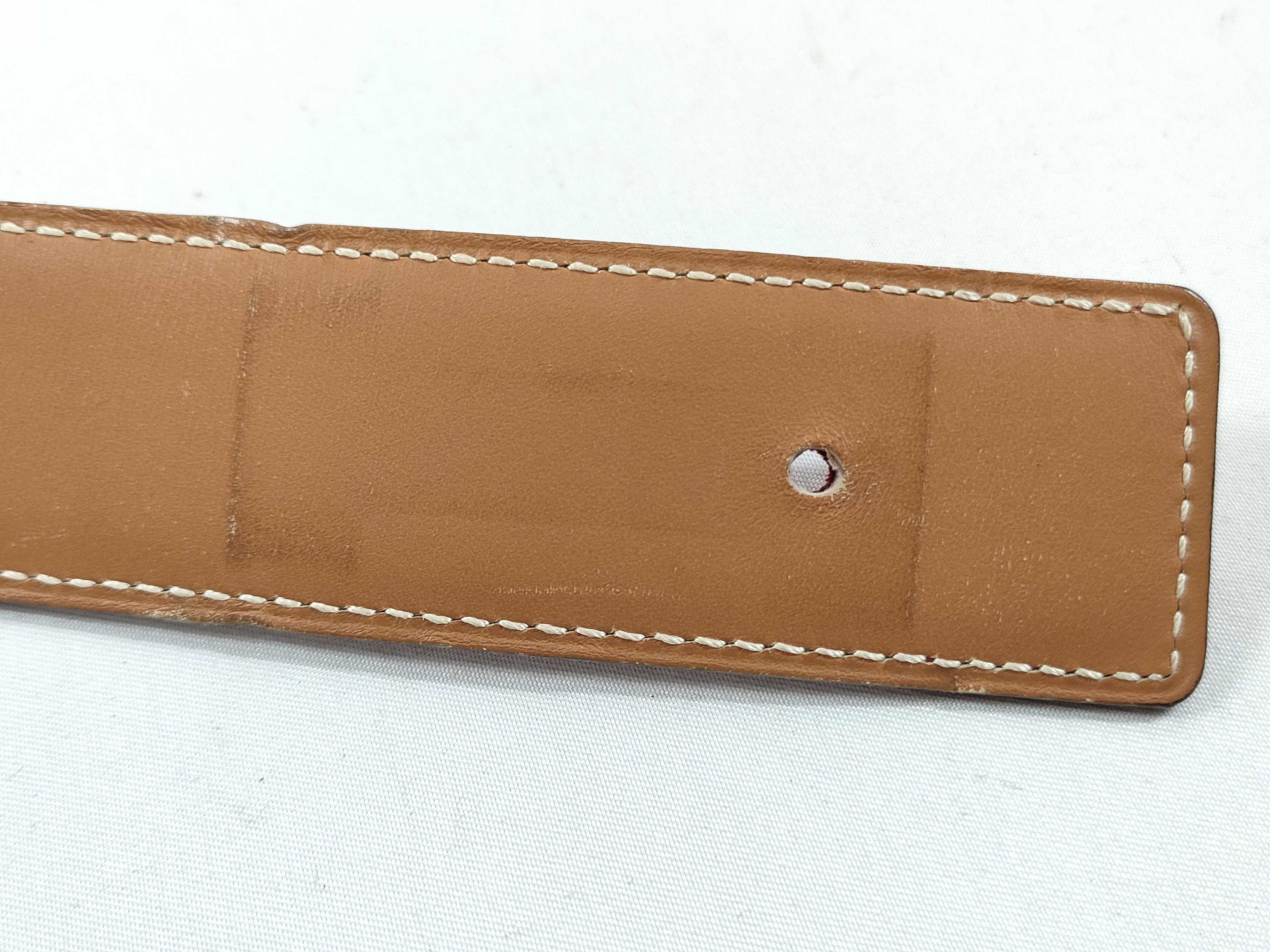 Constance Belt, with z stamp and gold hardware. — view 6