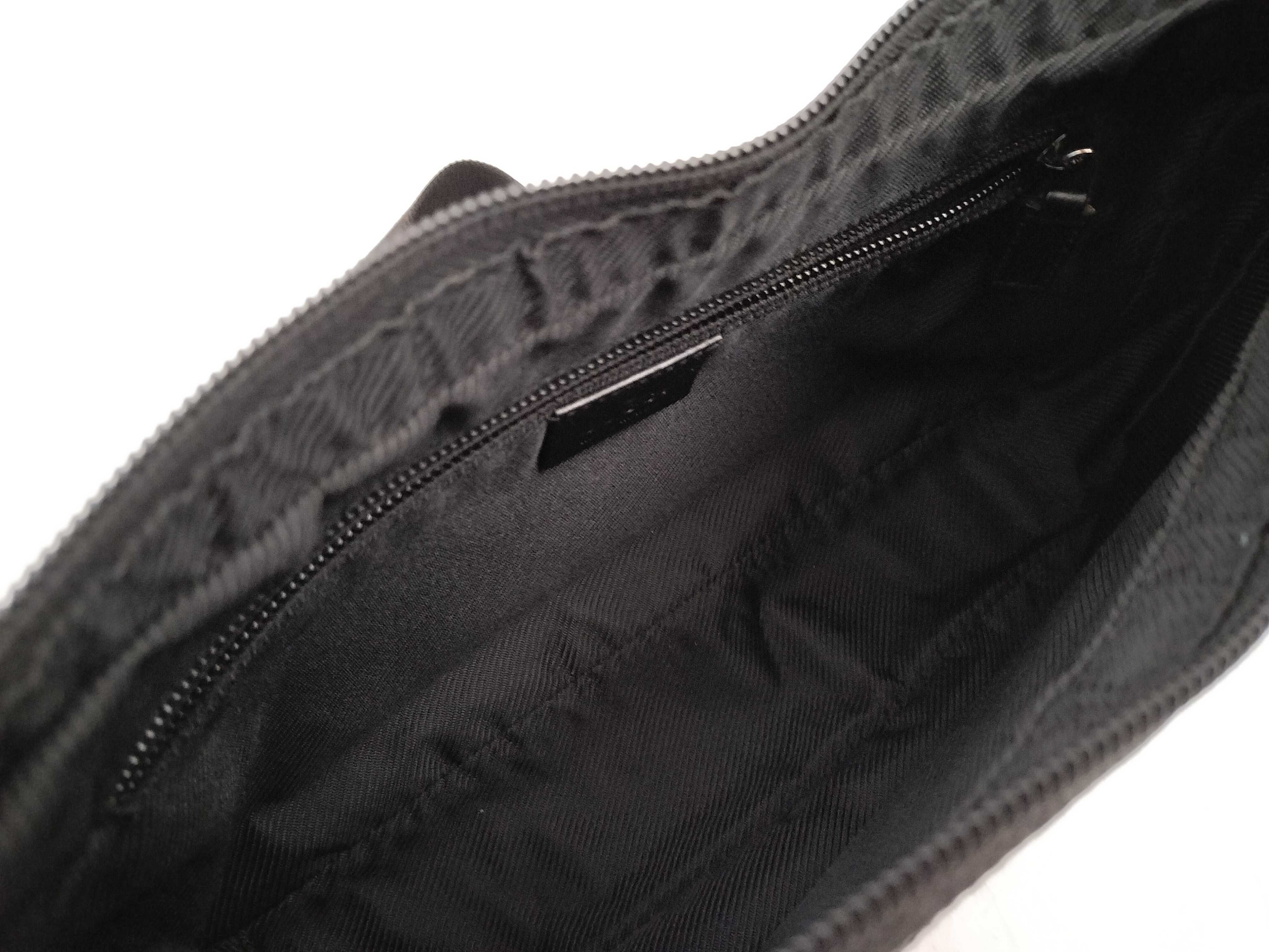 GG Canvas Shoulder Bag (Black) — view 10