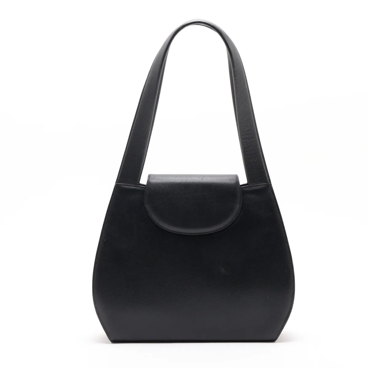 Panthère Leather Shoulder Bag, Black — view 2