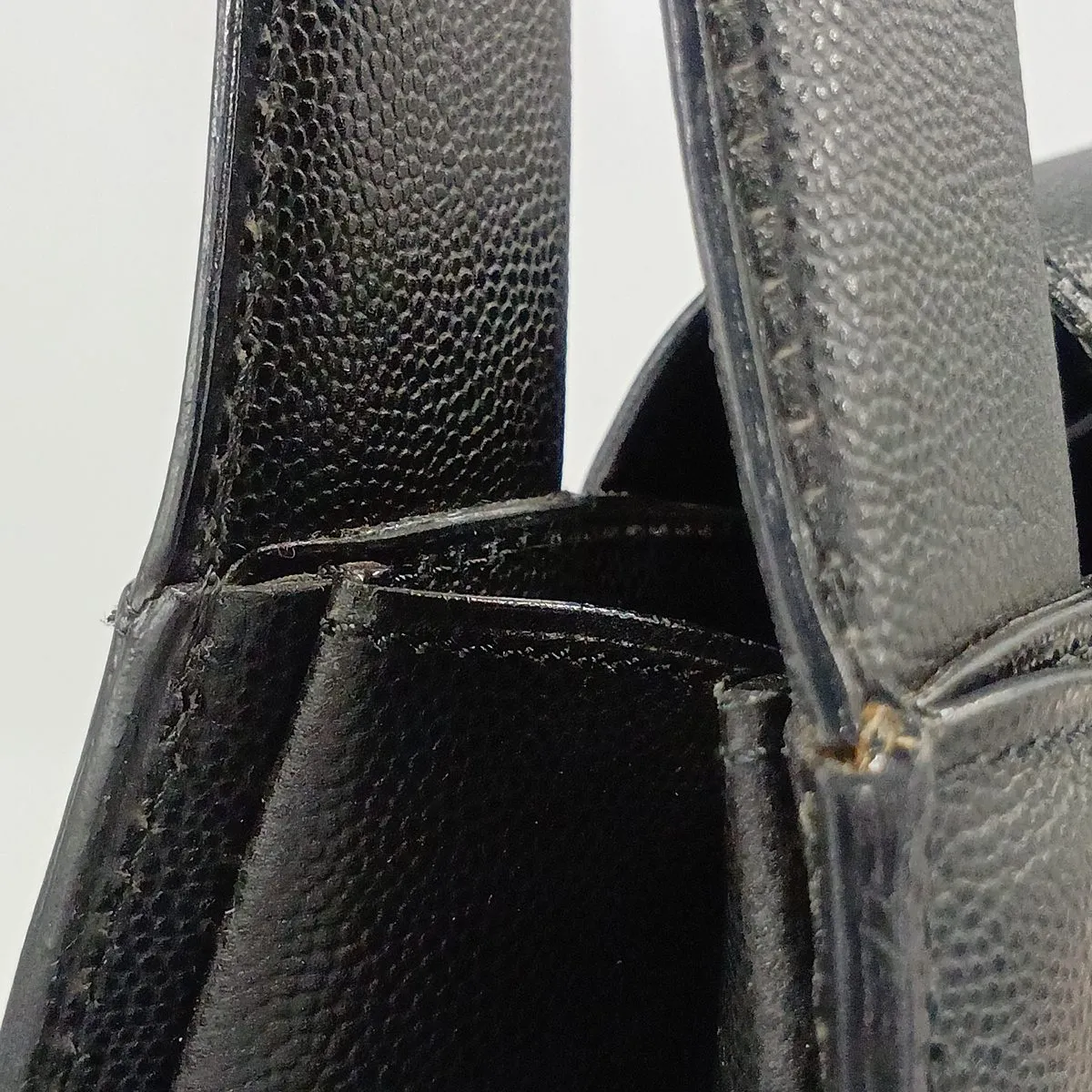 Panthère Leather Shoulder Bag, Black — view 11