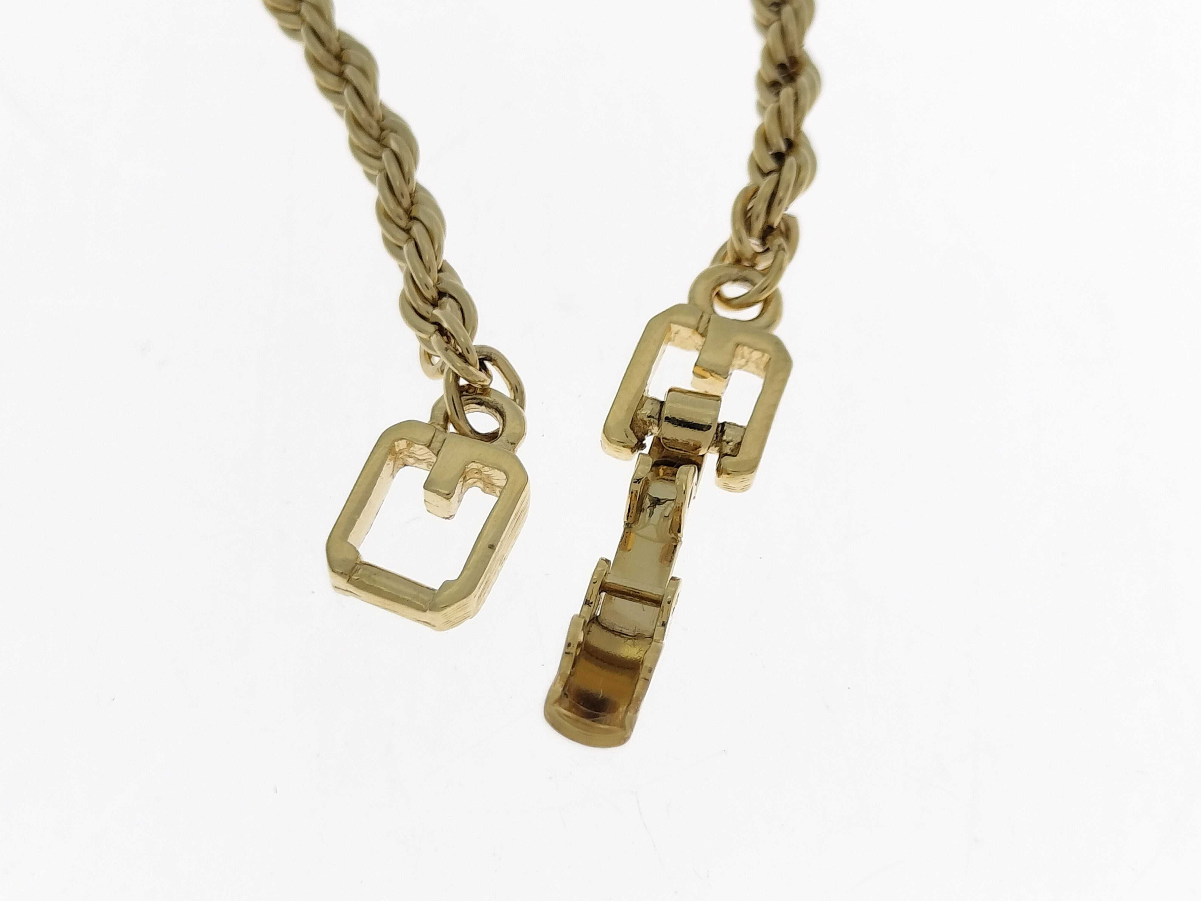 Twisted Rope Chain Gold Bracelet (Bracelet/Bangle) — view 7