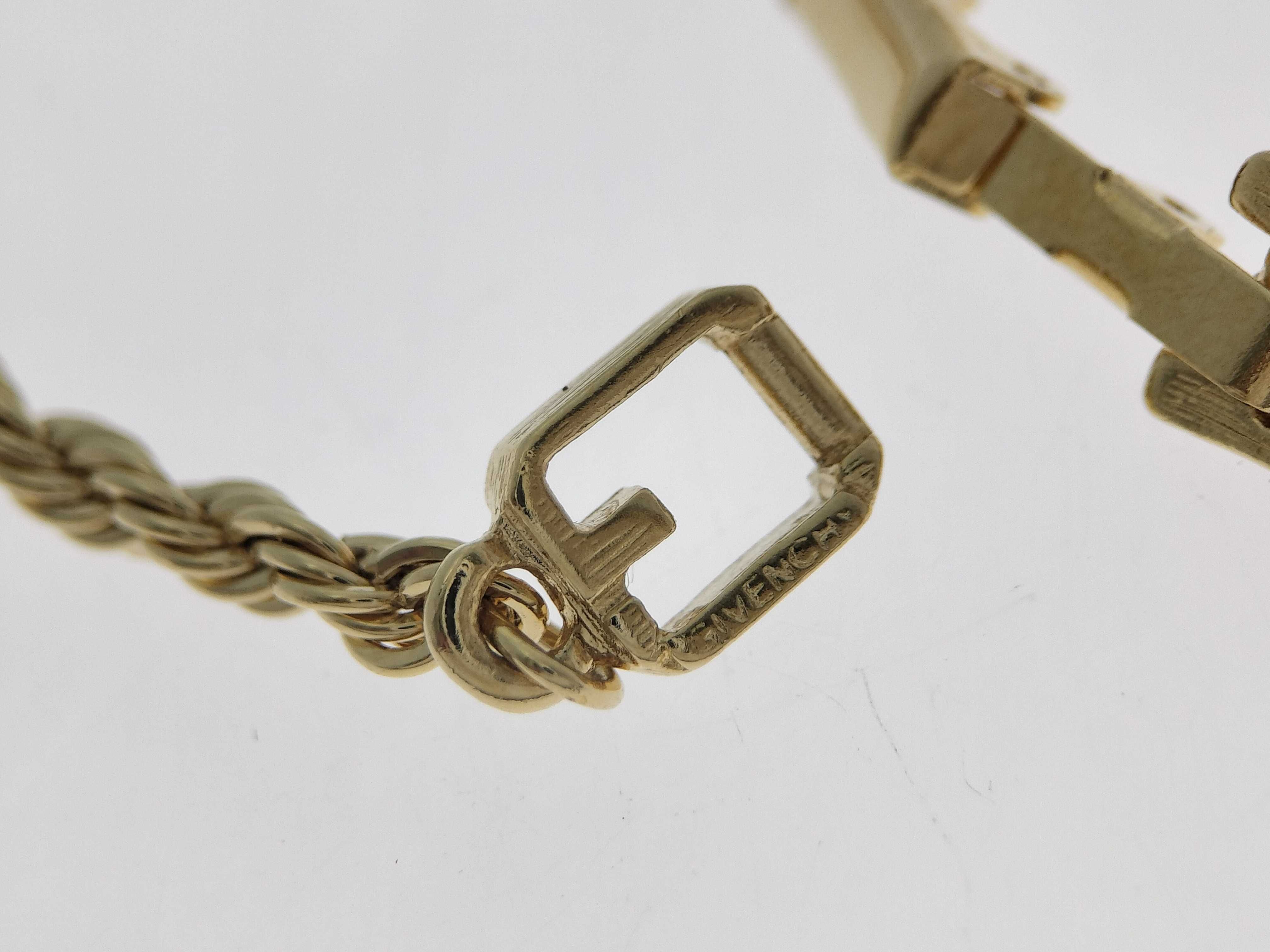 Twisted Rope Chain Gold Bracelet (Bracelet/Bangle) — view 8