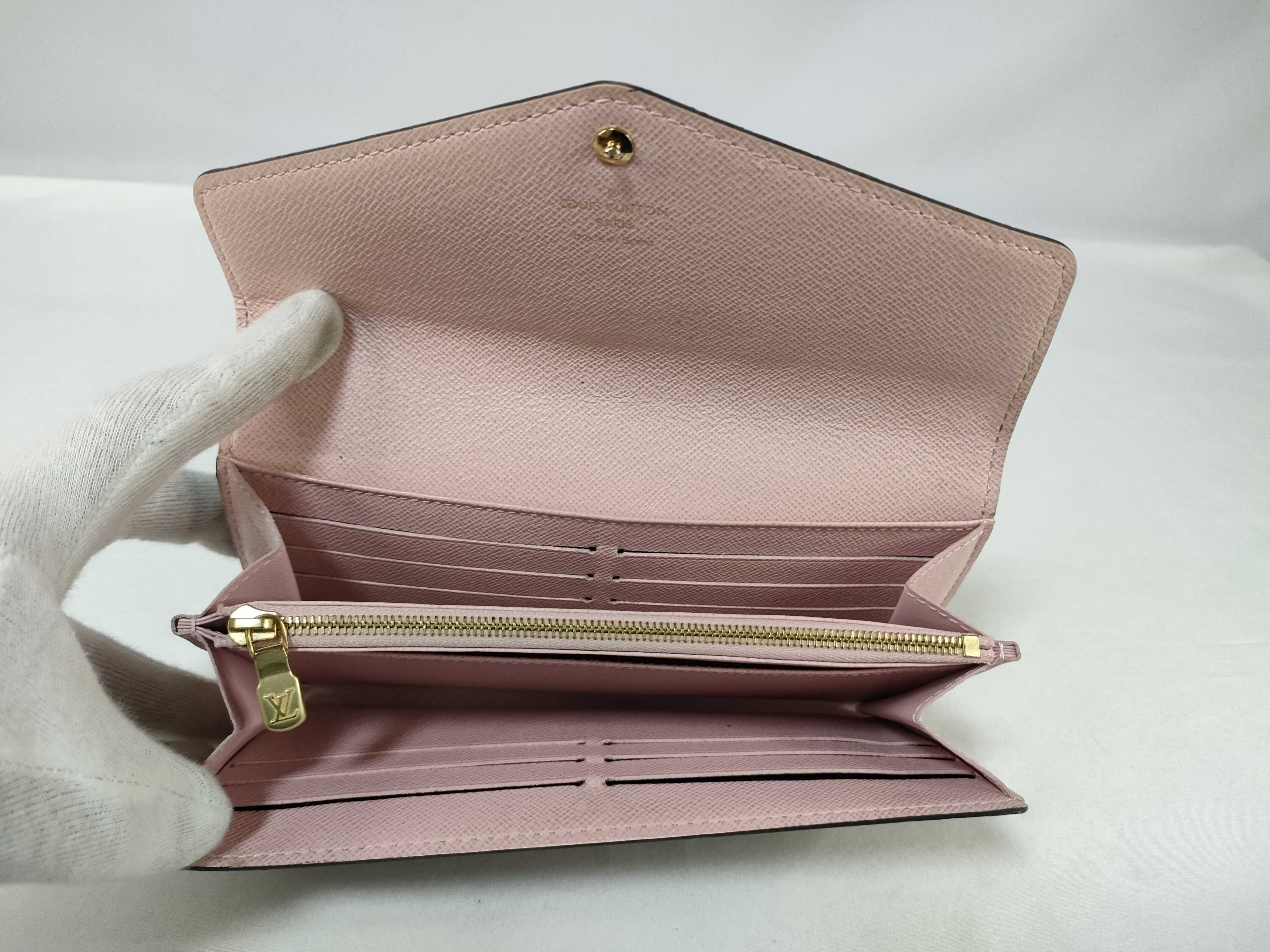 Damier Portefeuille Sarah Rose Ballerine N60114 CA21 Wallet — view 12