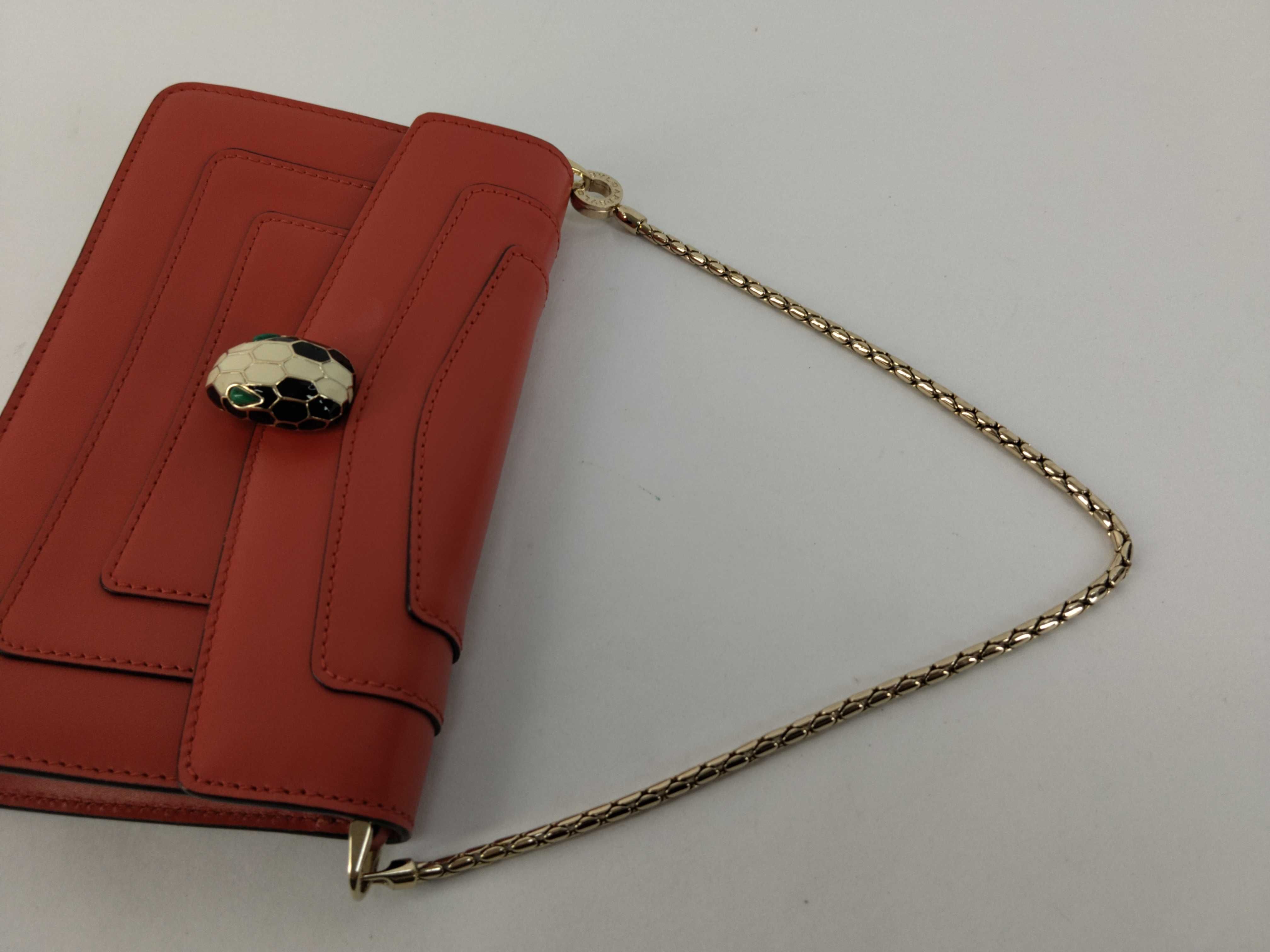 Bulgari Serpenti Chain Shoulder Bag — view 3