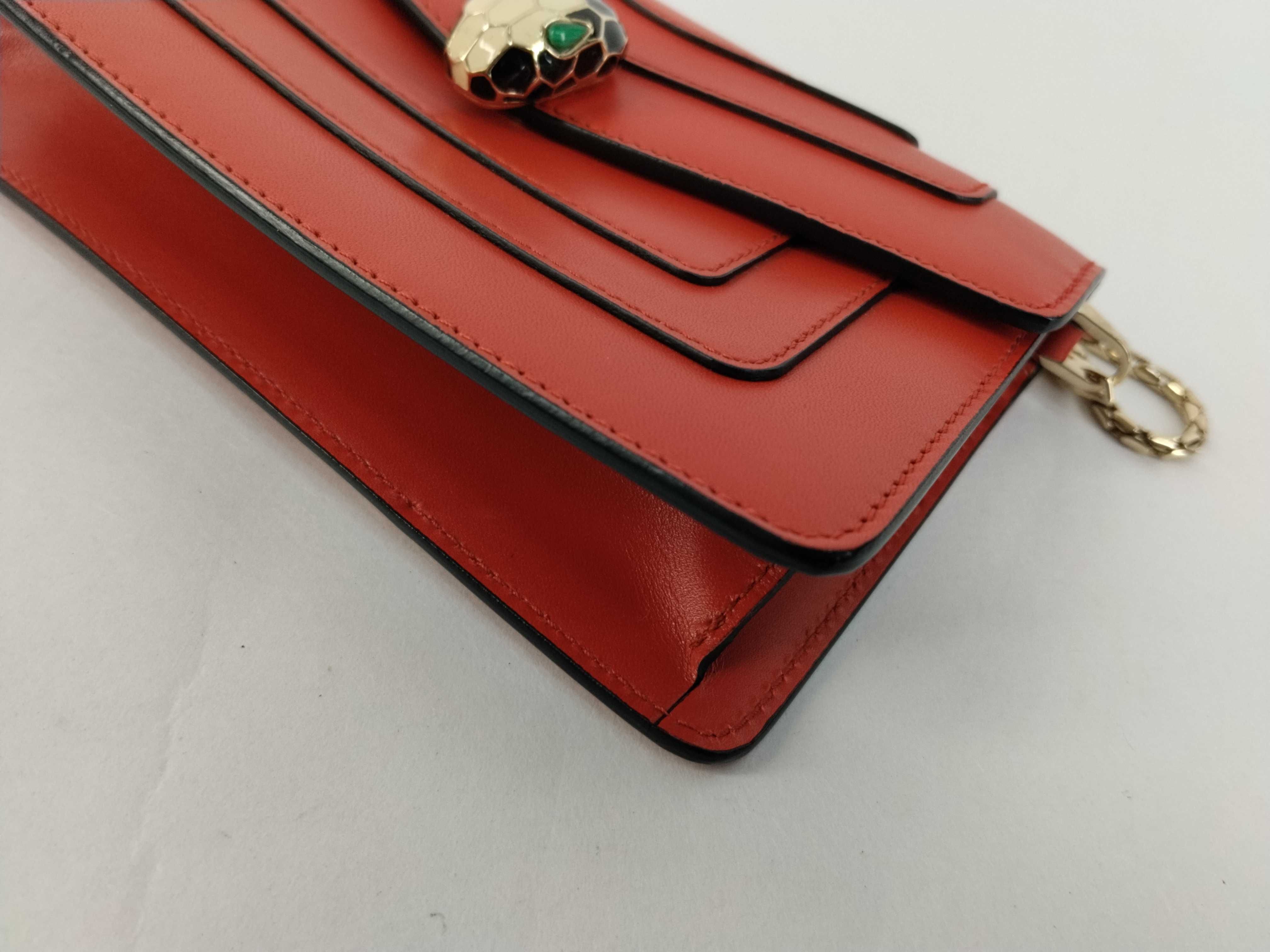 Bulgari Serpenti Chain Shoulder Bag — view 6