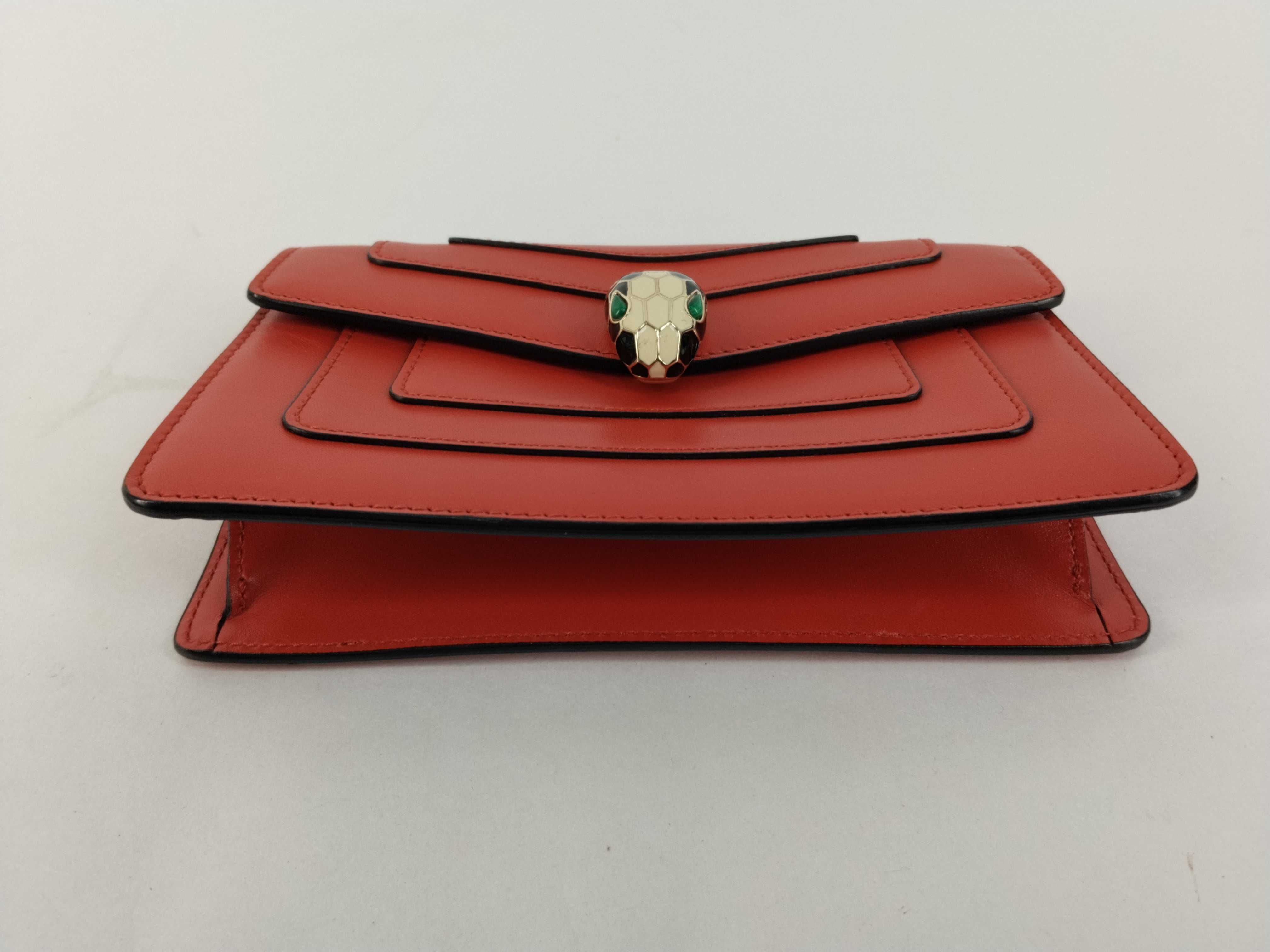 Bulgari Serpenti Chain Shoulder Bag — view 7