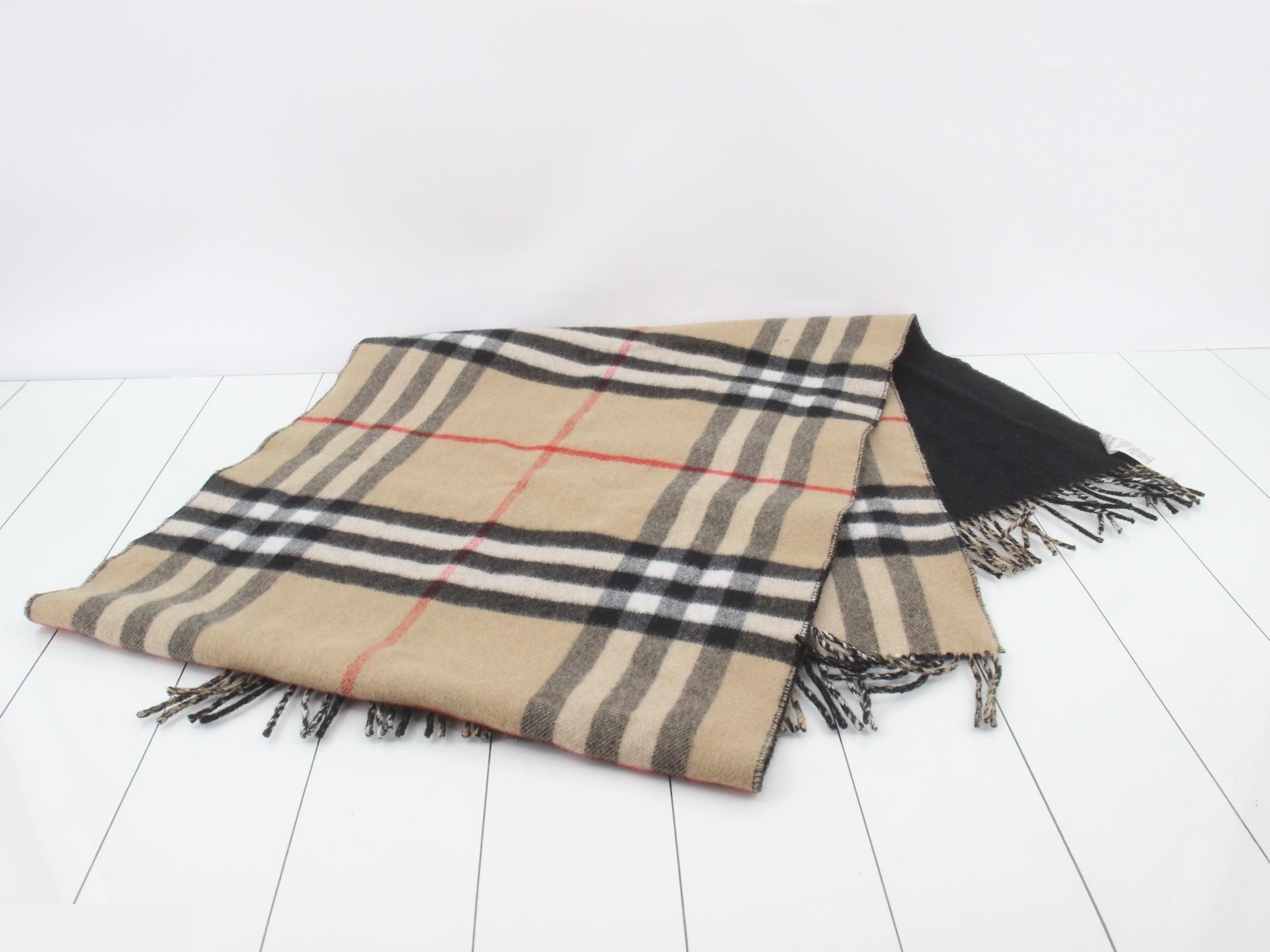 Cashmere stole, 100% cashmere, 210 x 50 cm, box included. — view 3
