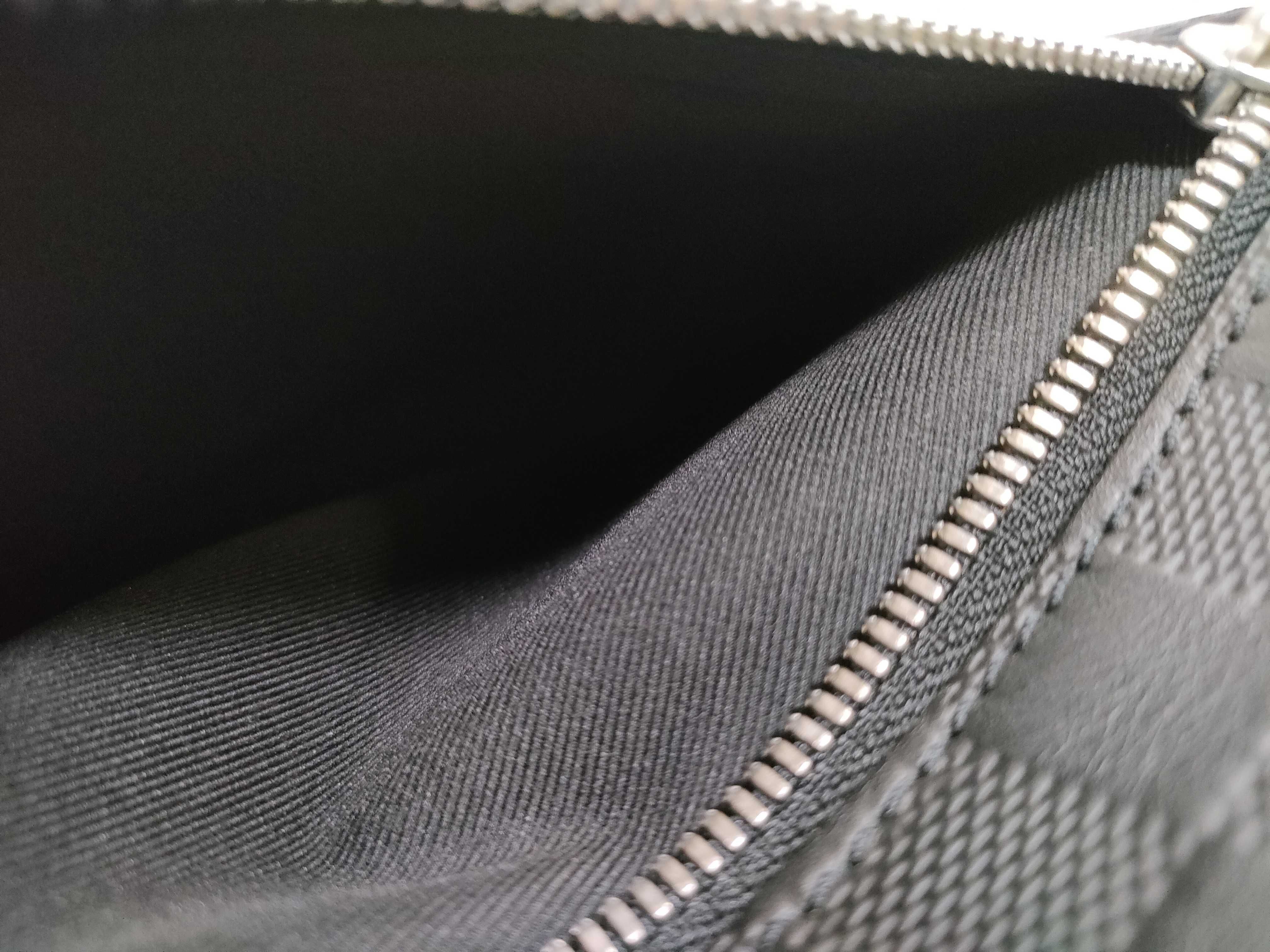 Damier Infini PH- Discovery Messenger Bag BB Black Canvas Shoulder Bag — view 13