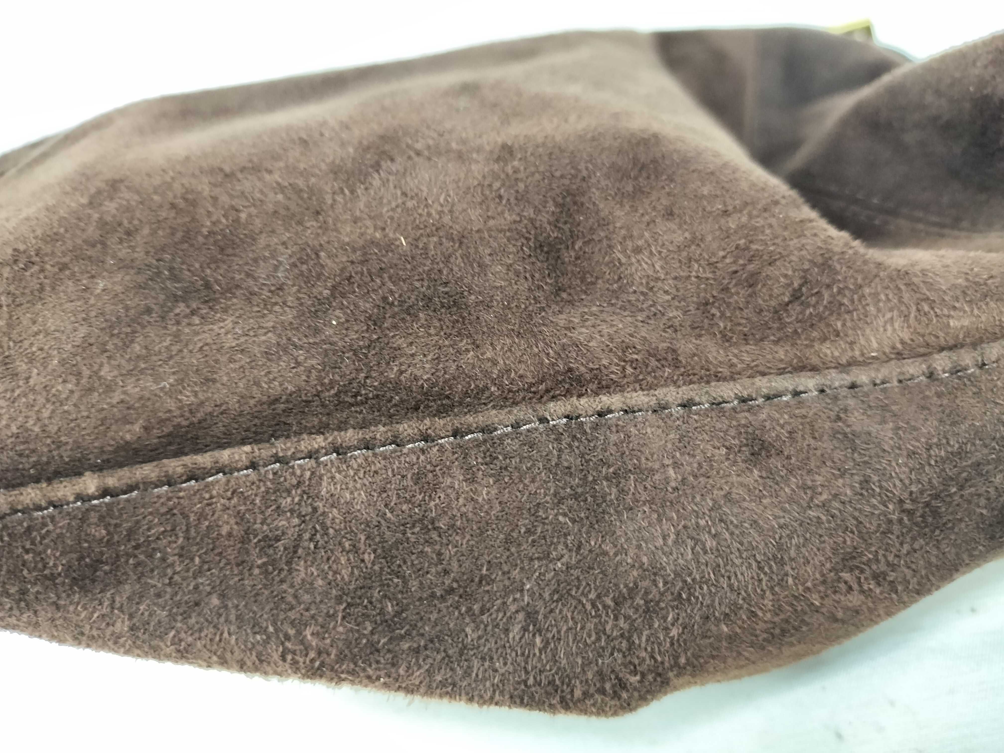 Mamma Bucket Suede Brown Shoulder Bag — view 15