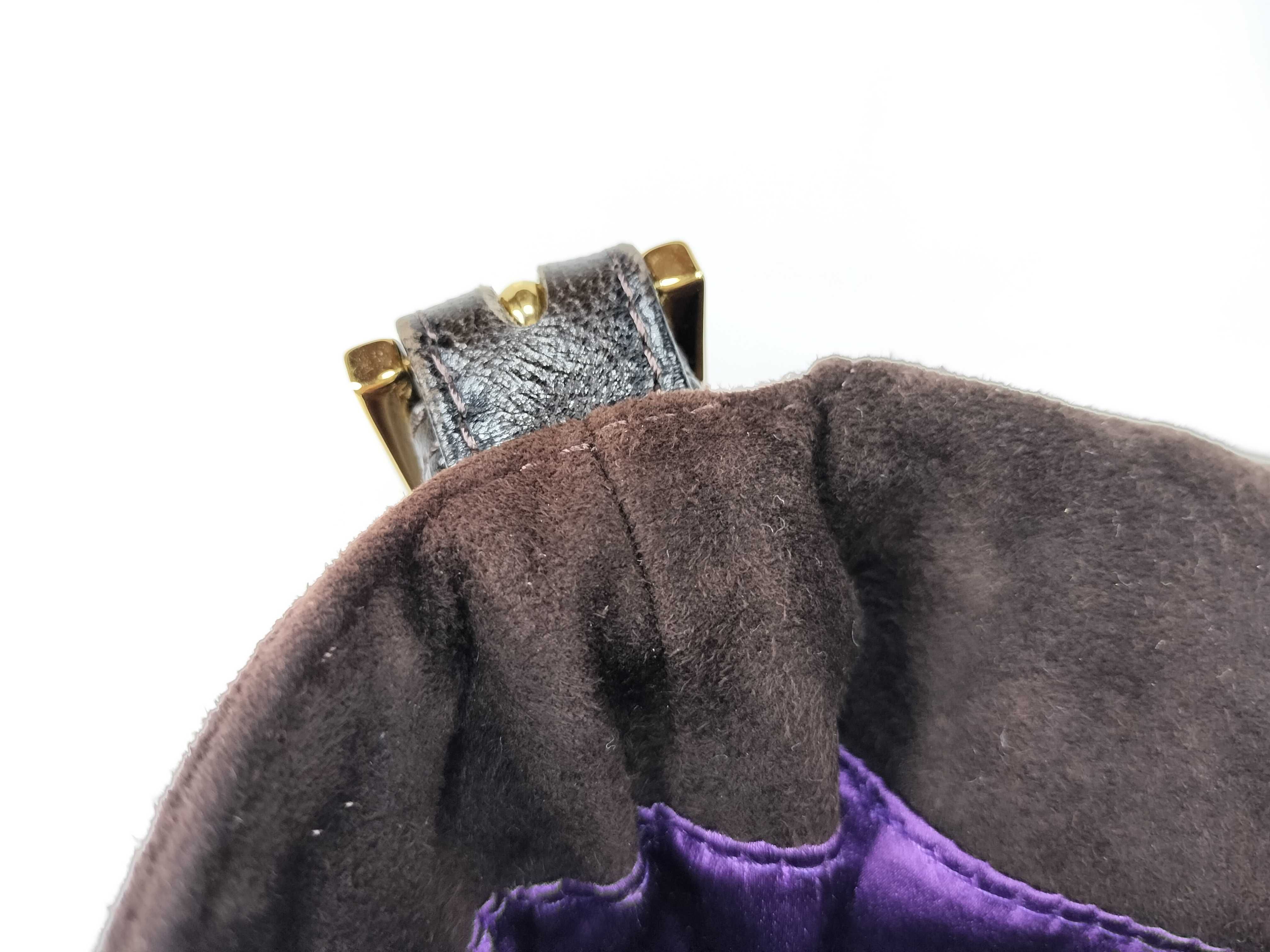 Mamma Bucket Suede Brown Shoulder Bag — view 9