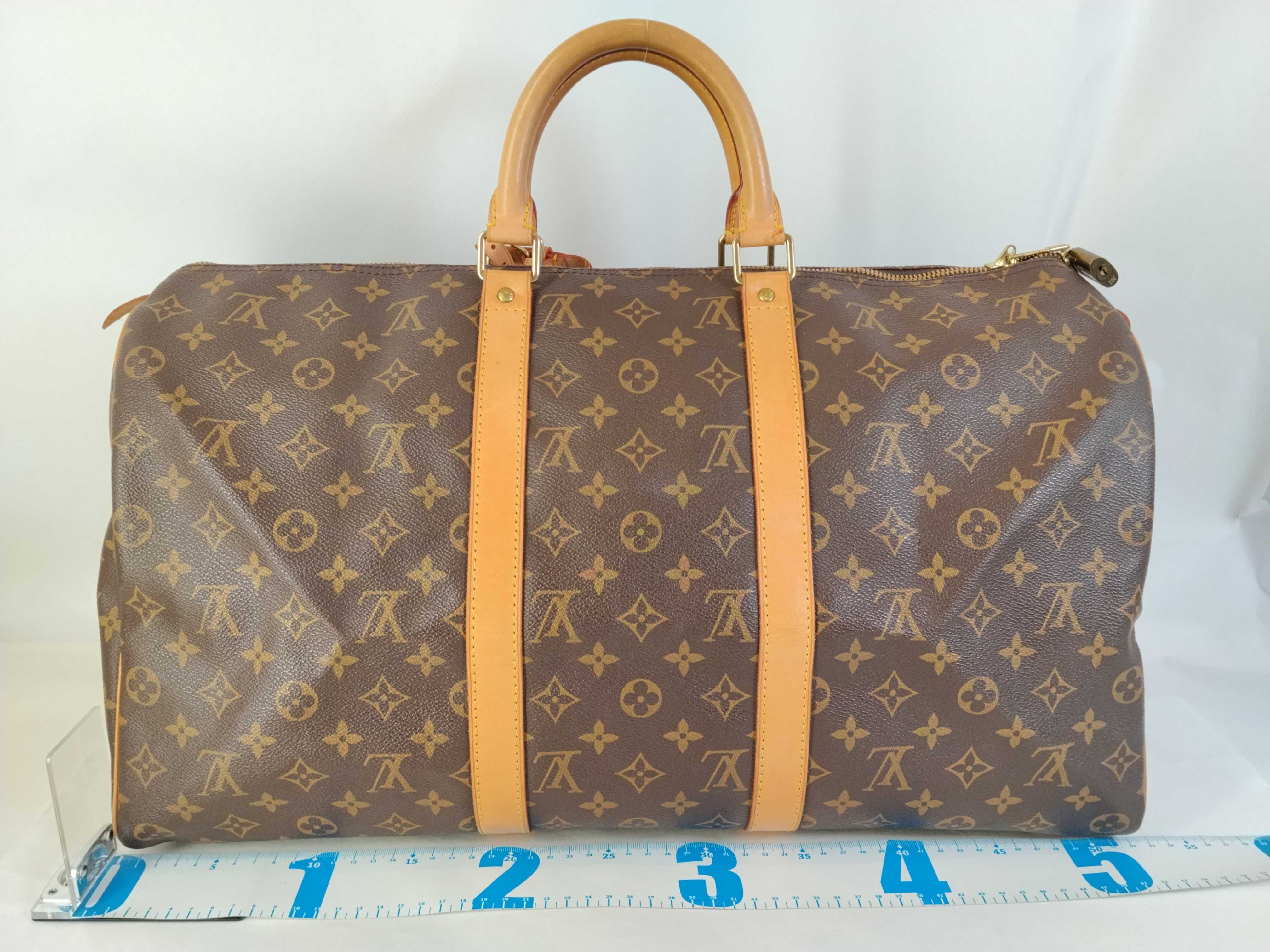 Monogram Keepall 50 M41426 SP1927 Brown Boston Bag — view 2