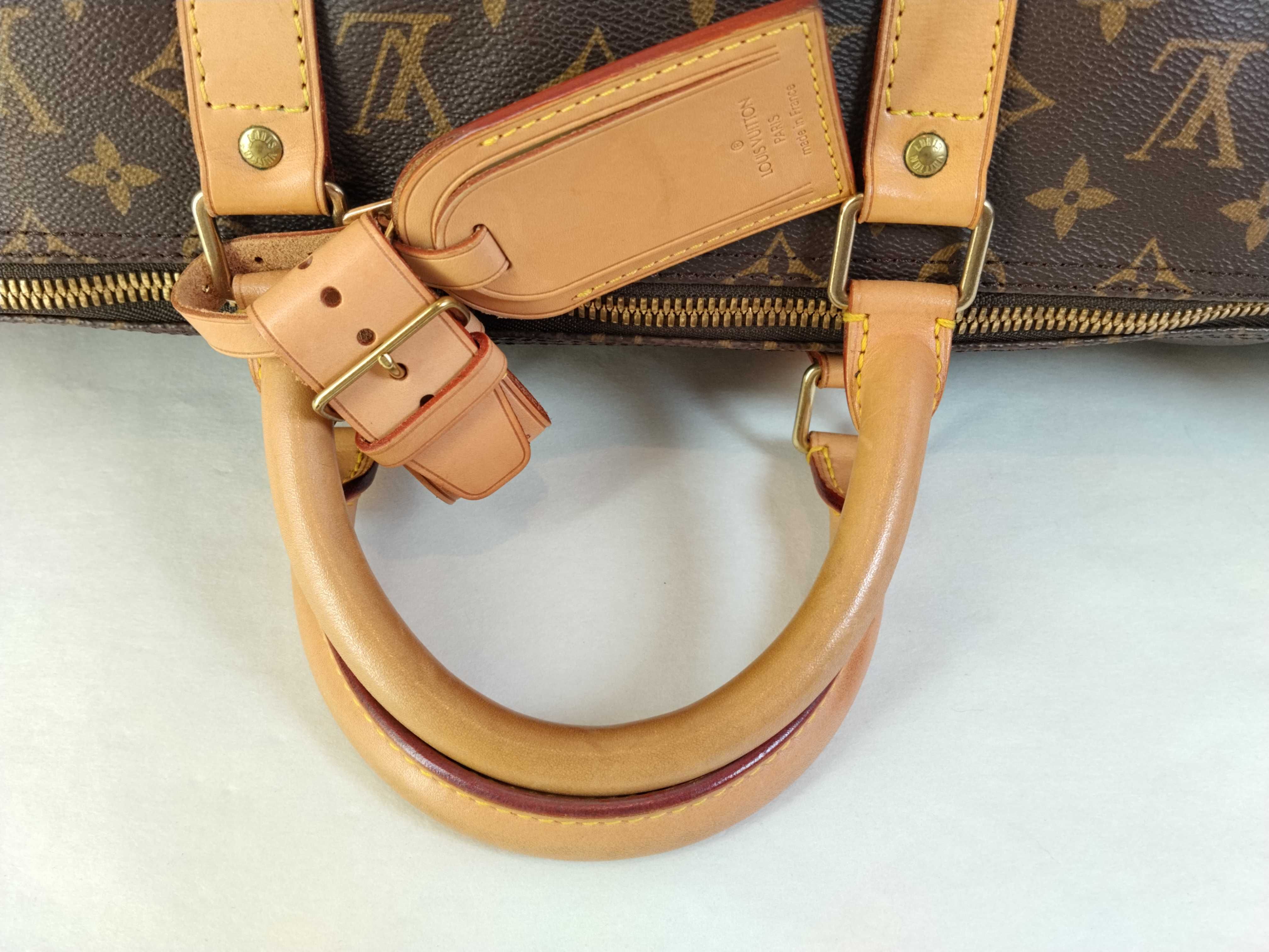 Monogram Keepall 50 M41426 SP1927 Brown Boston Bag — view 3