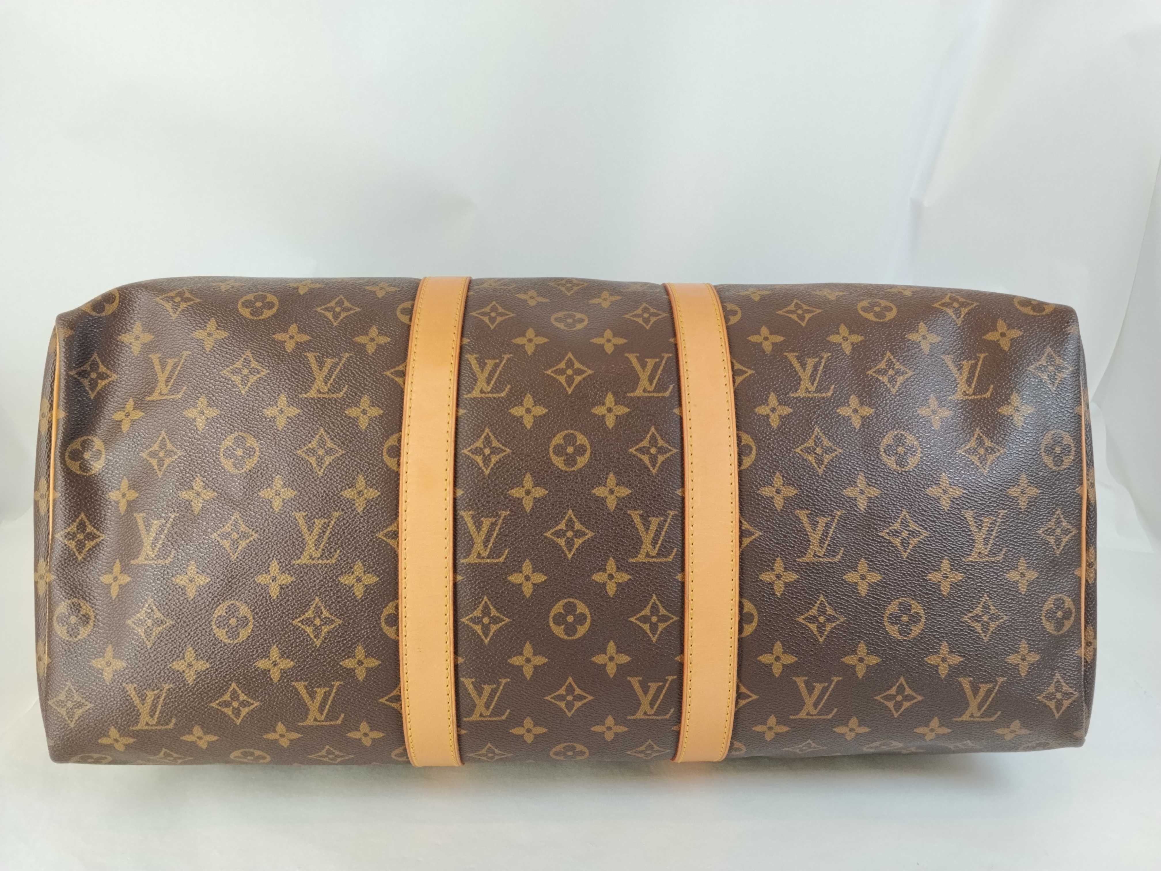 Monogram Keepall 50 M41426 SP1927 Brown Boston Bag — view 7