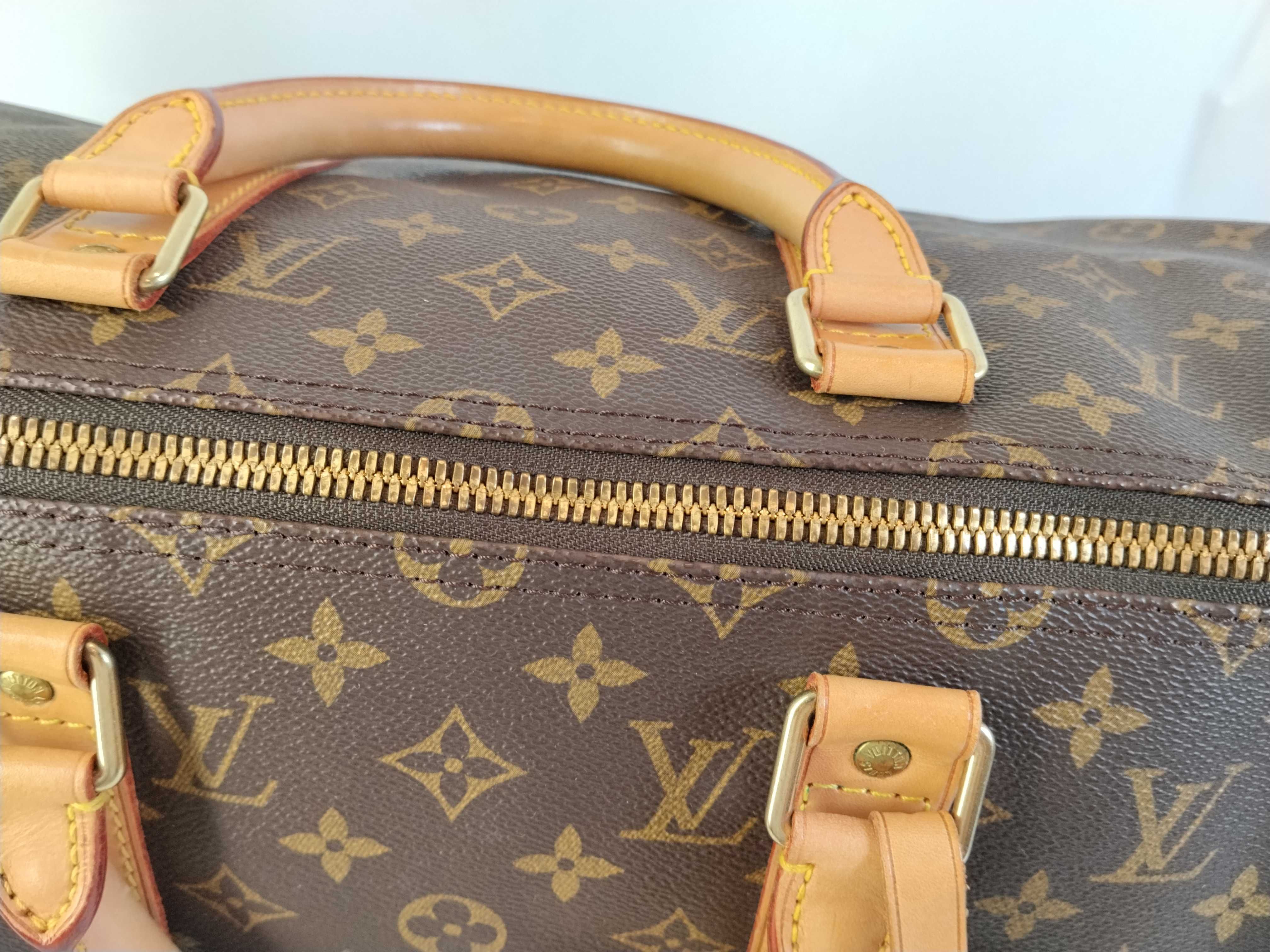 Monogram Keepall 50 M41426 SP1927 Brown Boston Bag — view 8