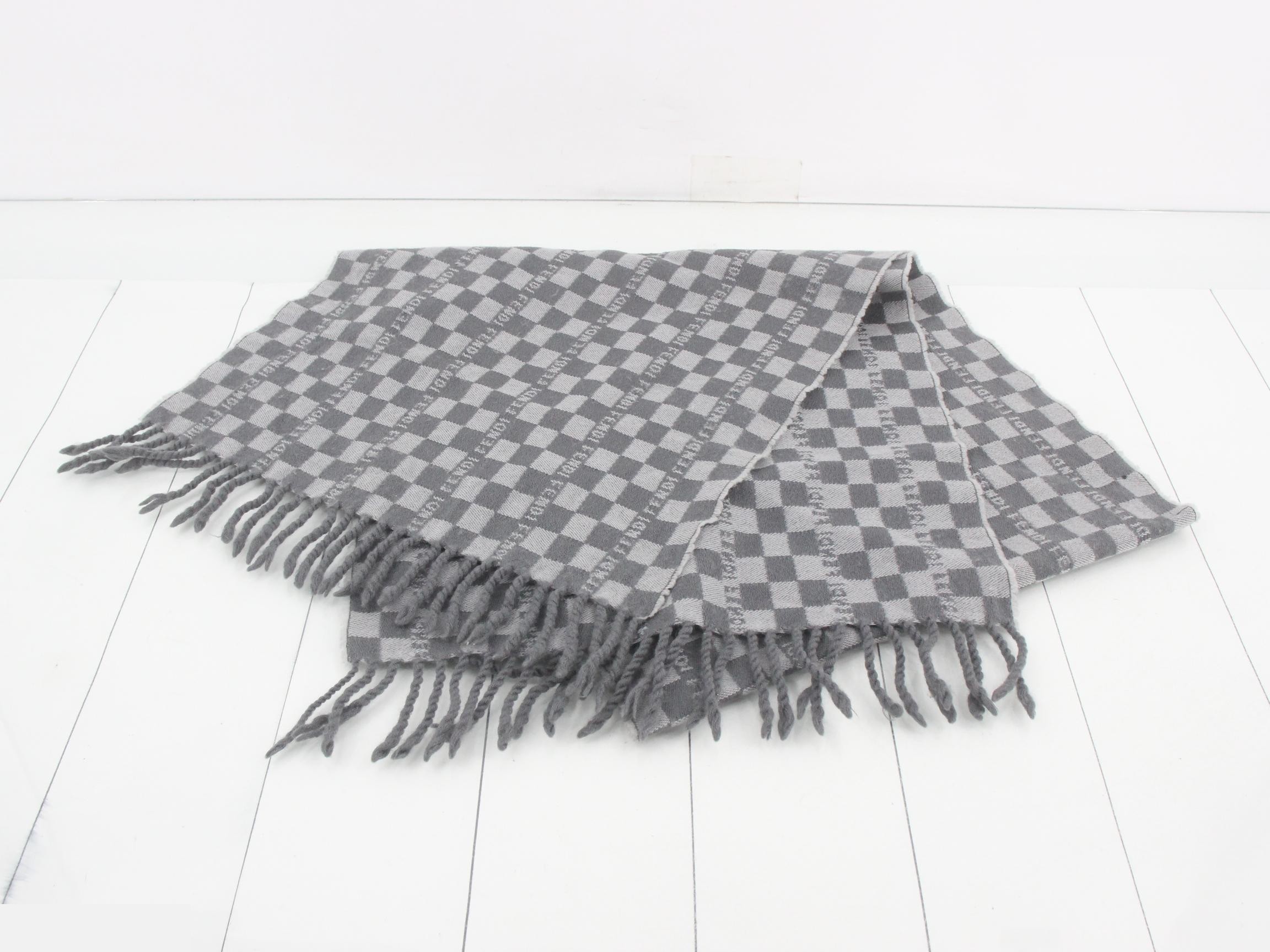check pattern accessories and scarves. — view 2