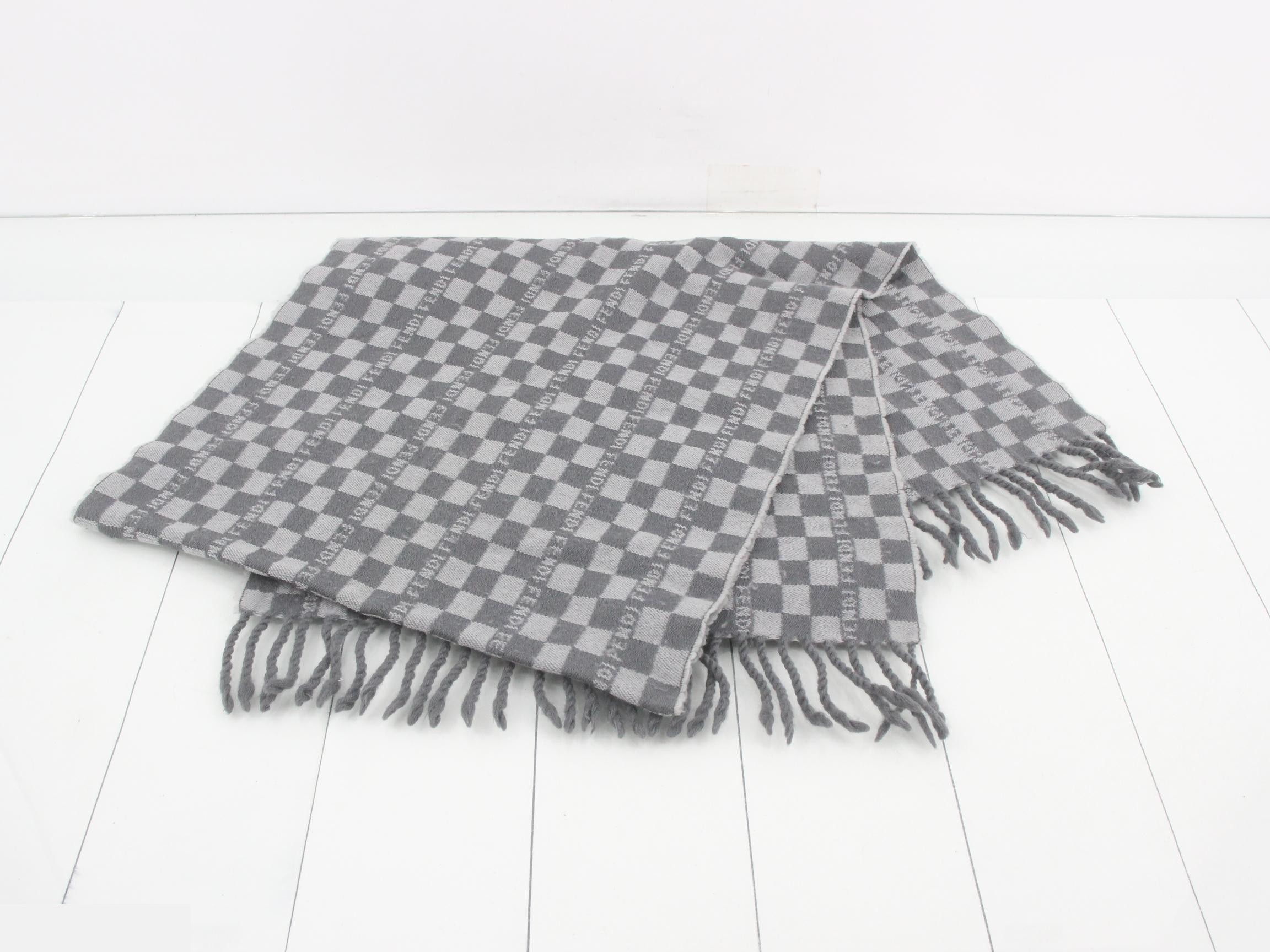 check pattern accessories and scarves. — view 3