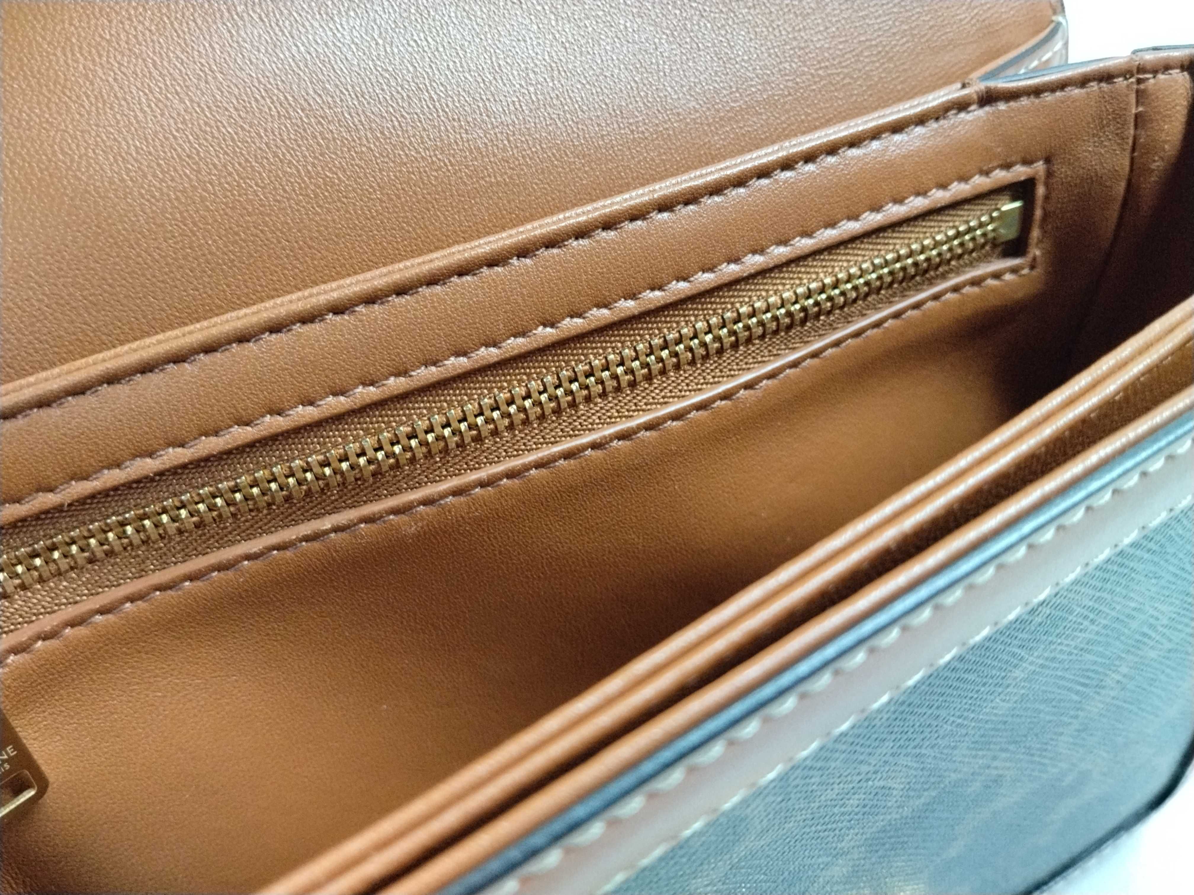 Teen Triomphe Shoulder Bag, Brown Shoulder Bag — view 14