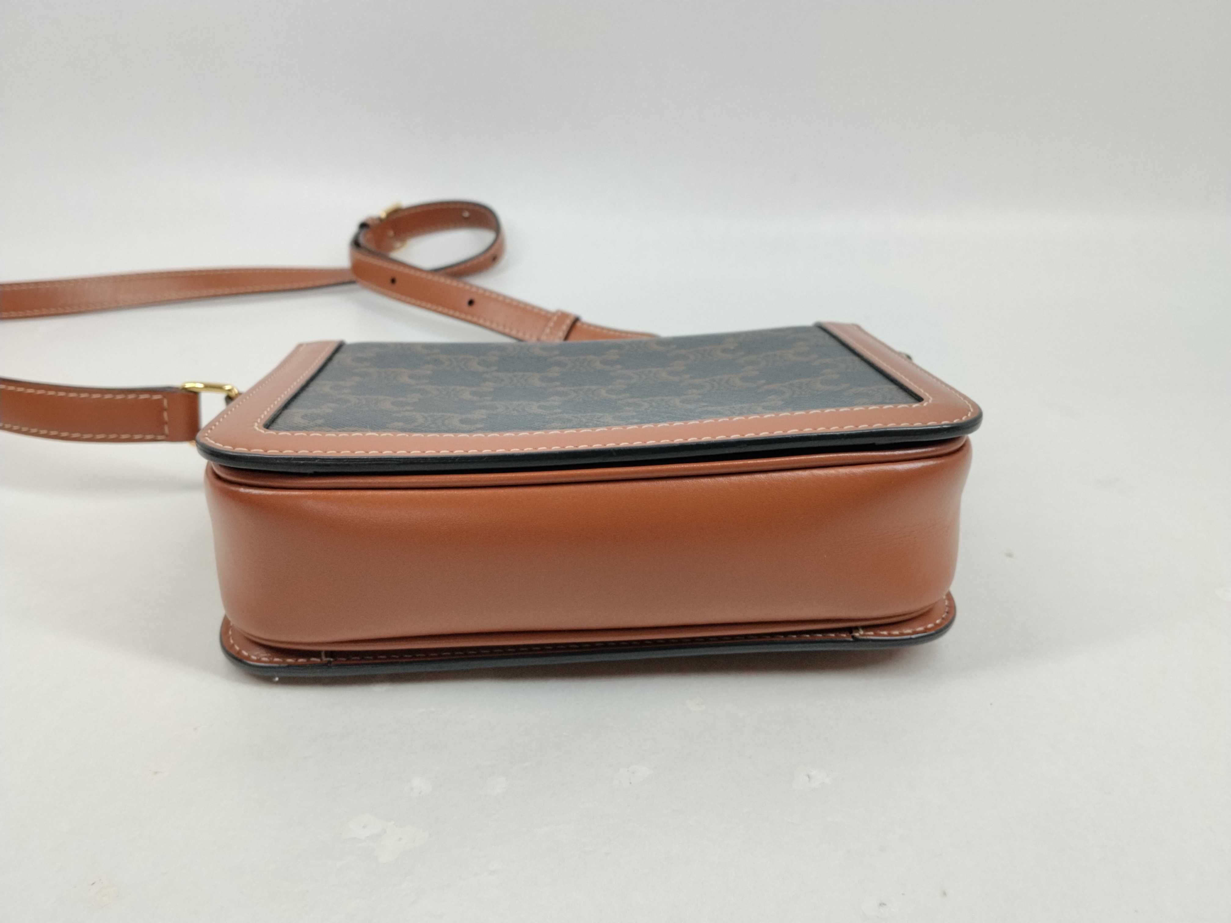 Teen Triomphe Shoulder Bag, Brown Shoulder Bag — view 3