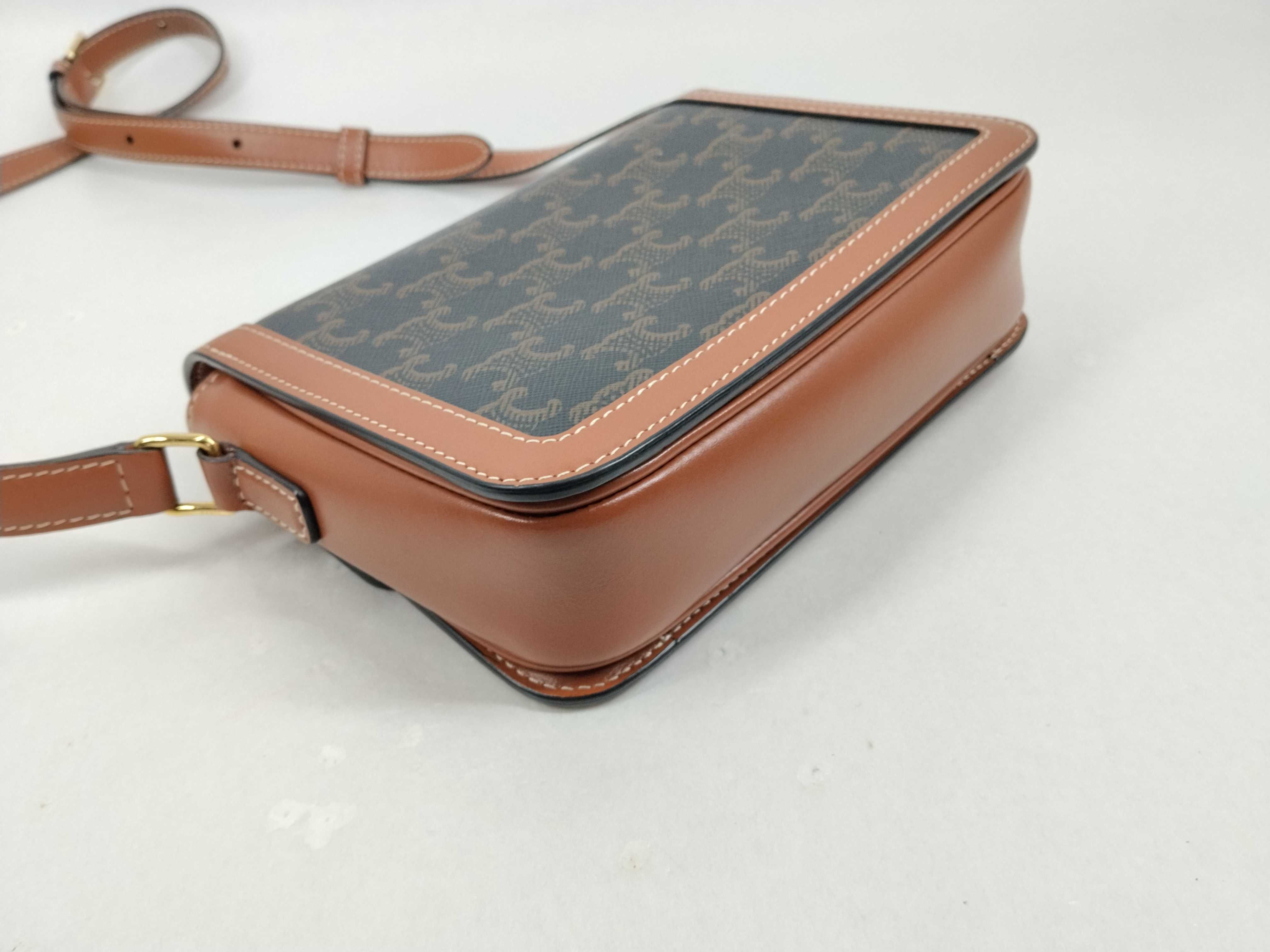 Teen Triomphe Shoulder Bag, Brown Shoulder Bag — view 4